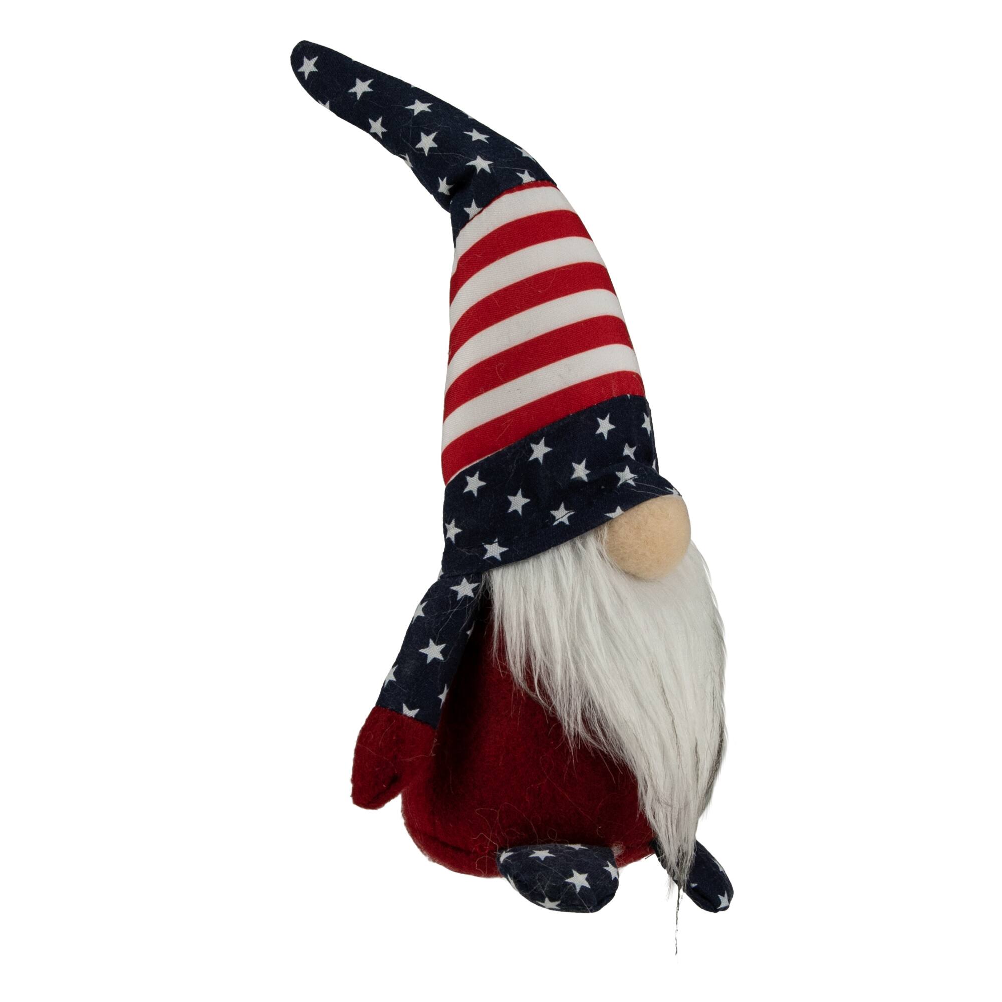 9.5" Patriotic Flag 4th of July Americana Gnome