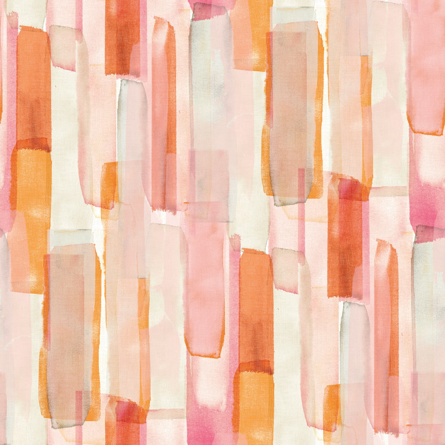 RoomMates Mr. Kate Pink Watercolor Glass Peel & Stick Wallpaper