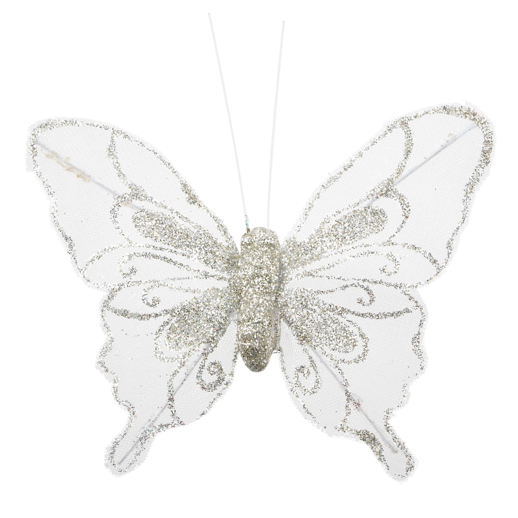 Glitter Butterfly Embellishments