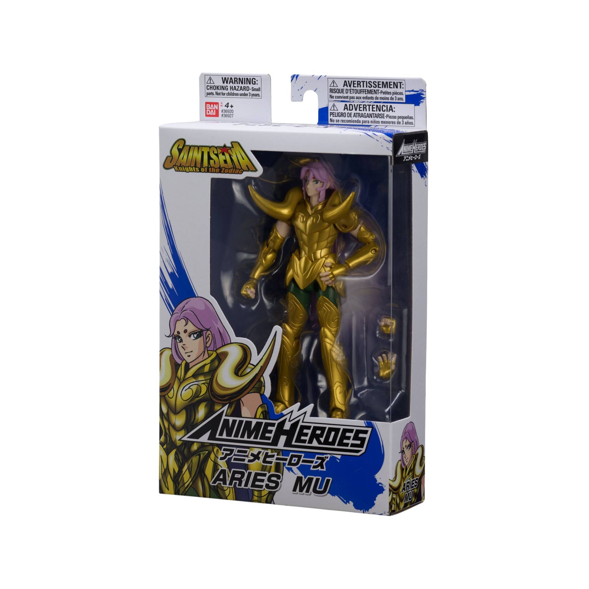 Bandai Anime Heroes 6.5" Knights Of The Zodiac Aries Mu Action Figure