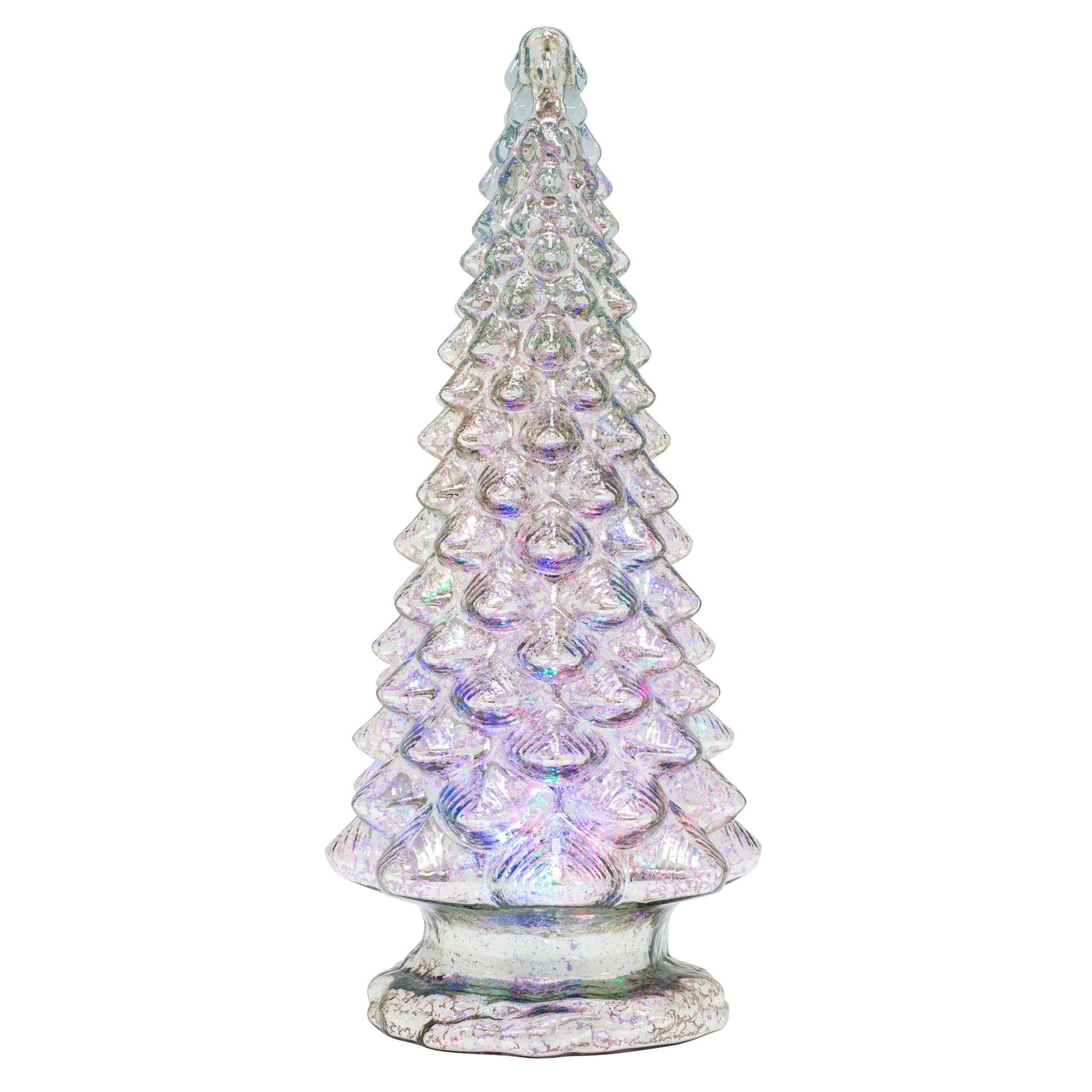 16&#x22; Illuminated Kaleidoscope Tree Tabletop Accent