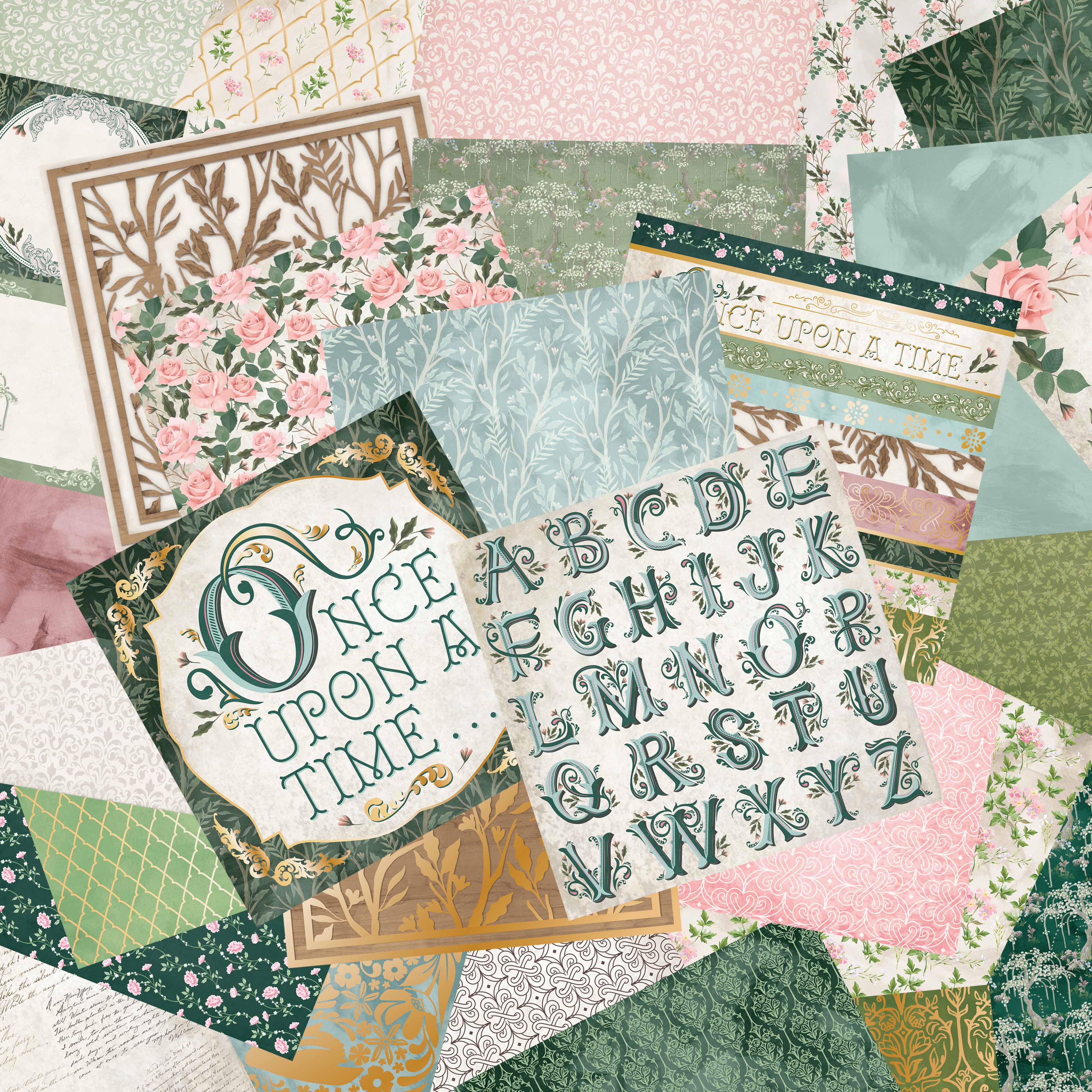 6 Pack: 12" x 12" Fairytale Paper Pad by Recollections™