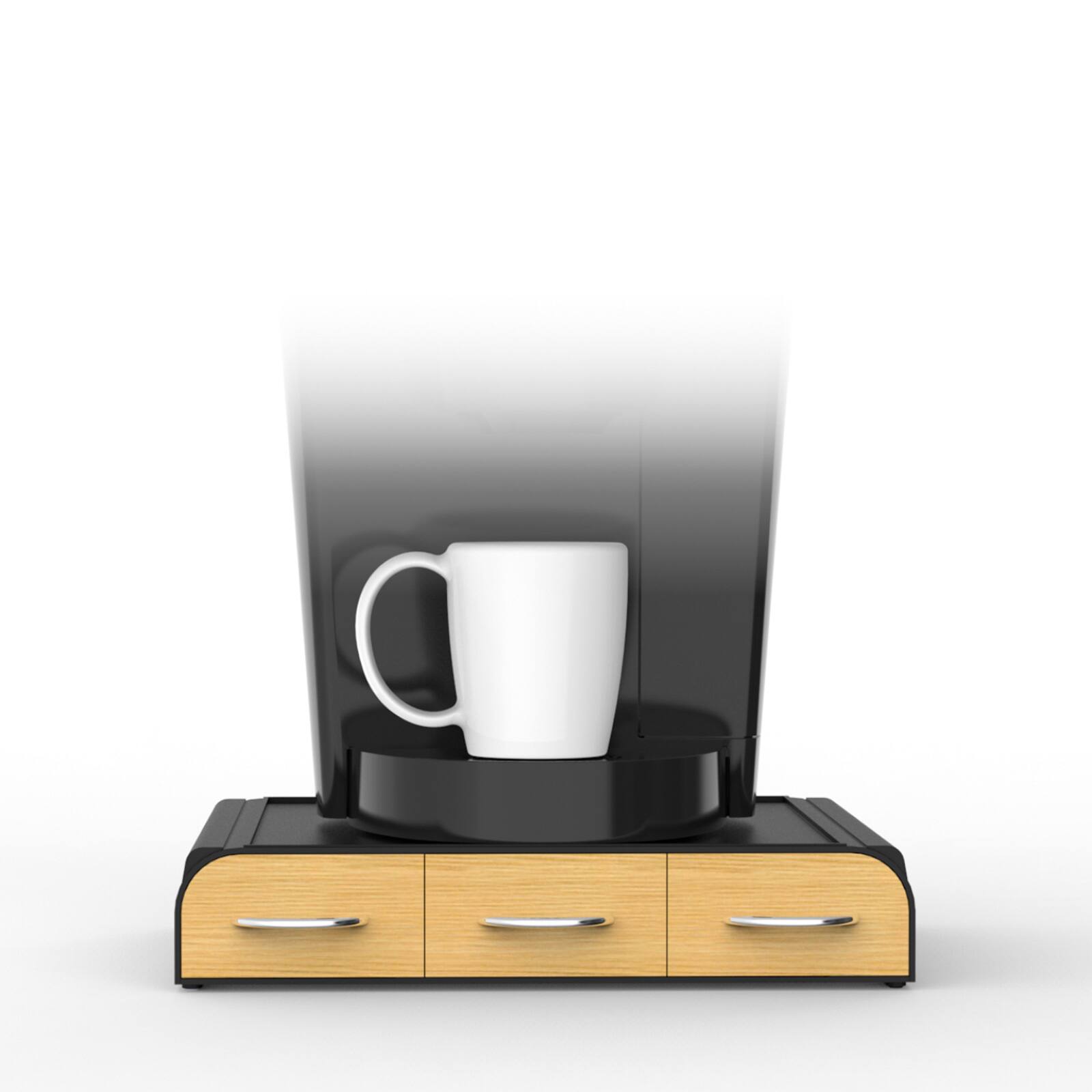 Mind Reader Brown 36 Capacity Single Serve Coffee Pod Holder Drawer