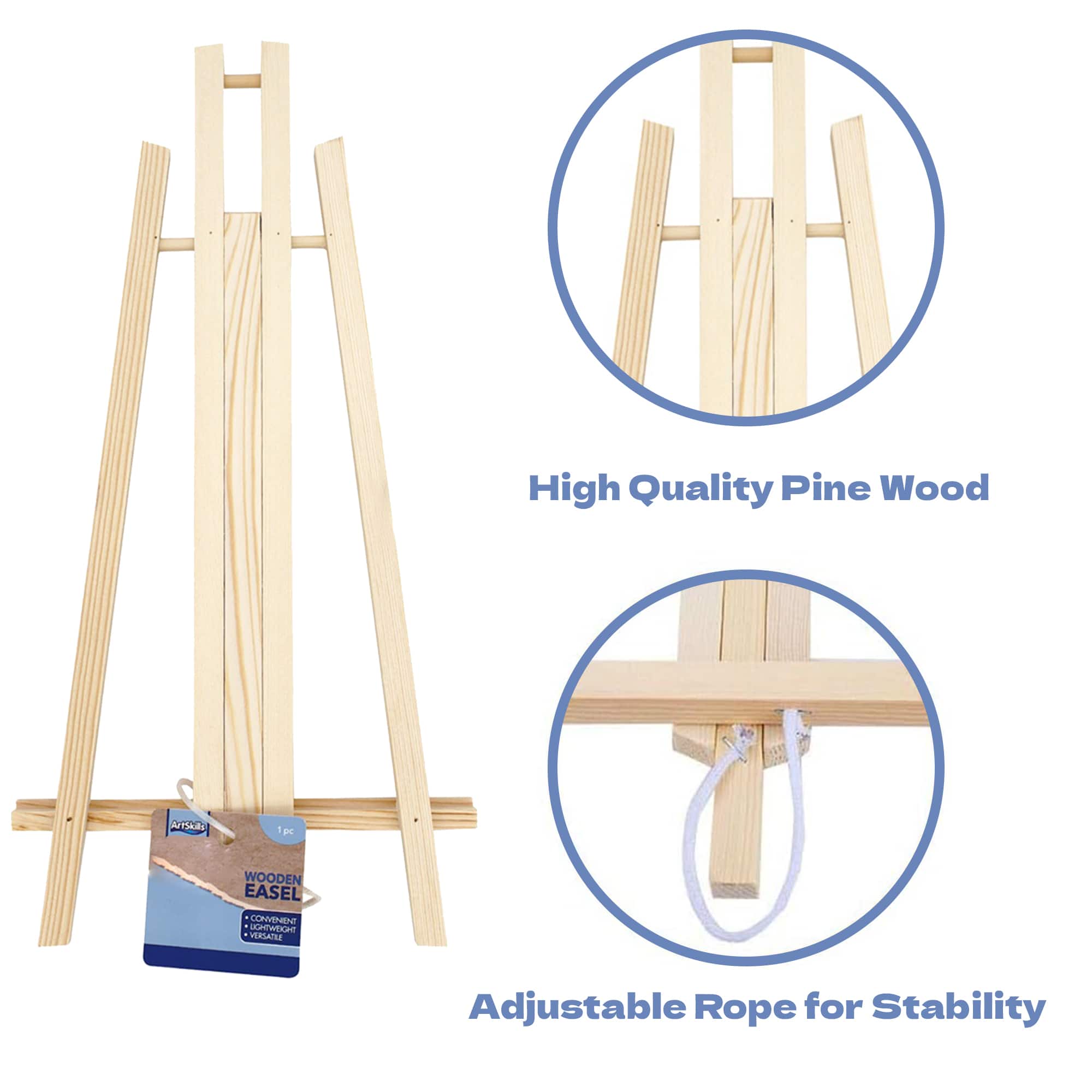 ArtSkills&#xAE; Folding Wood Desktop Easel
