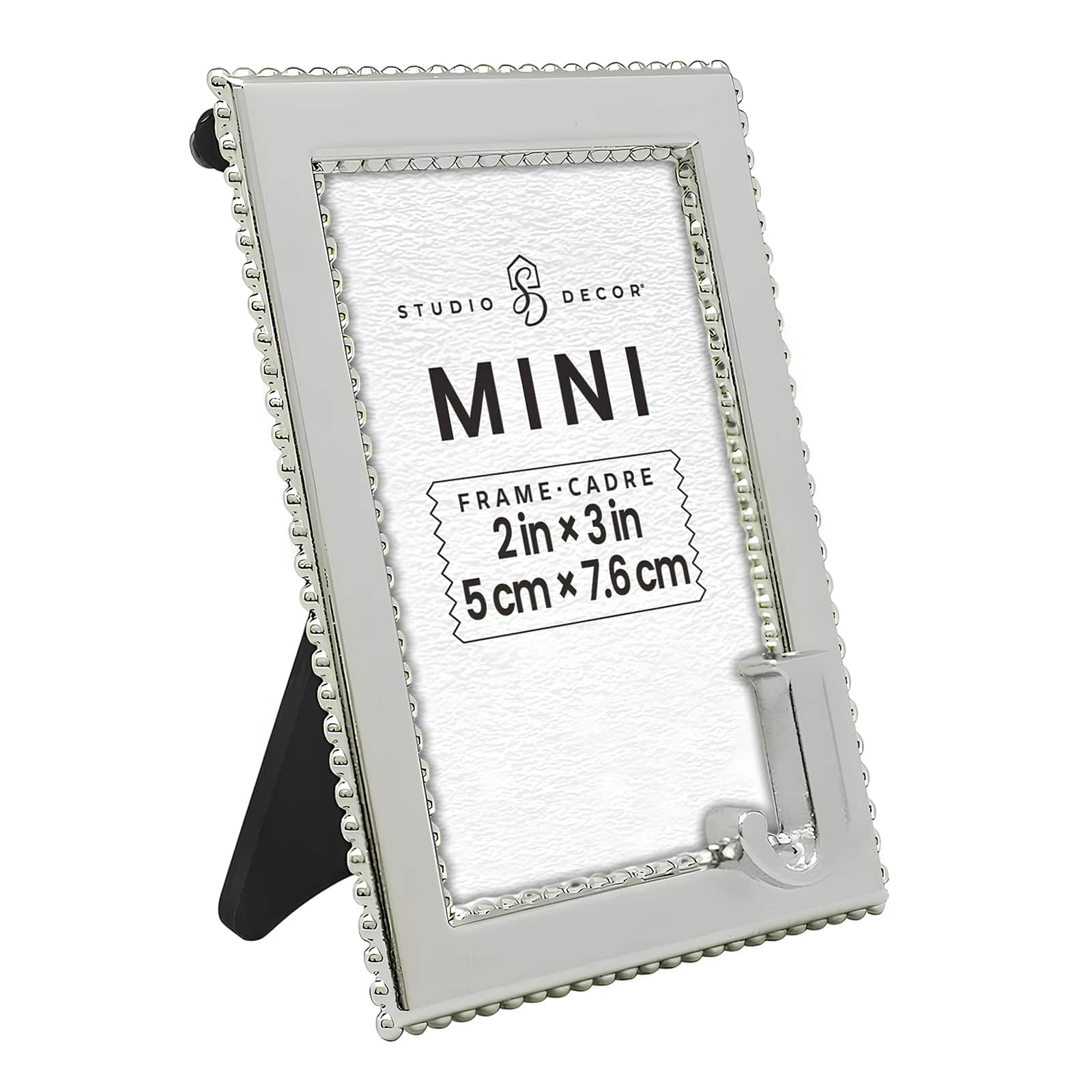 Mini Silver J Frame by Studio Décor®