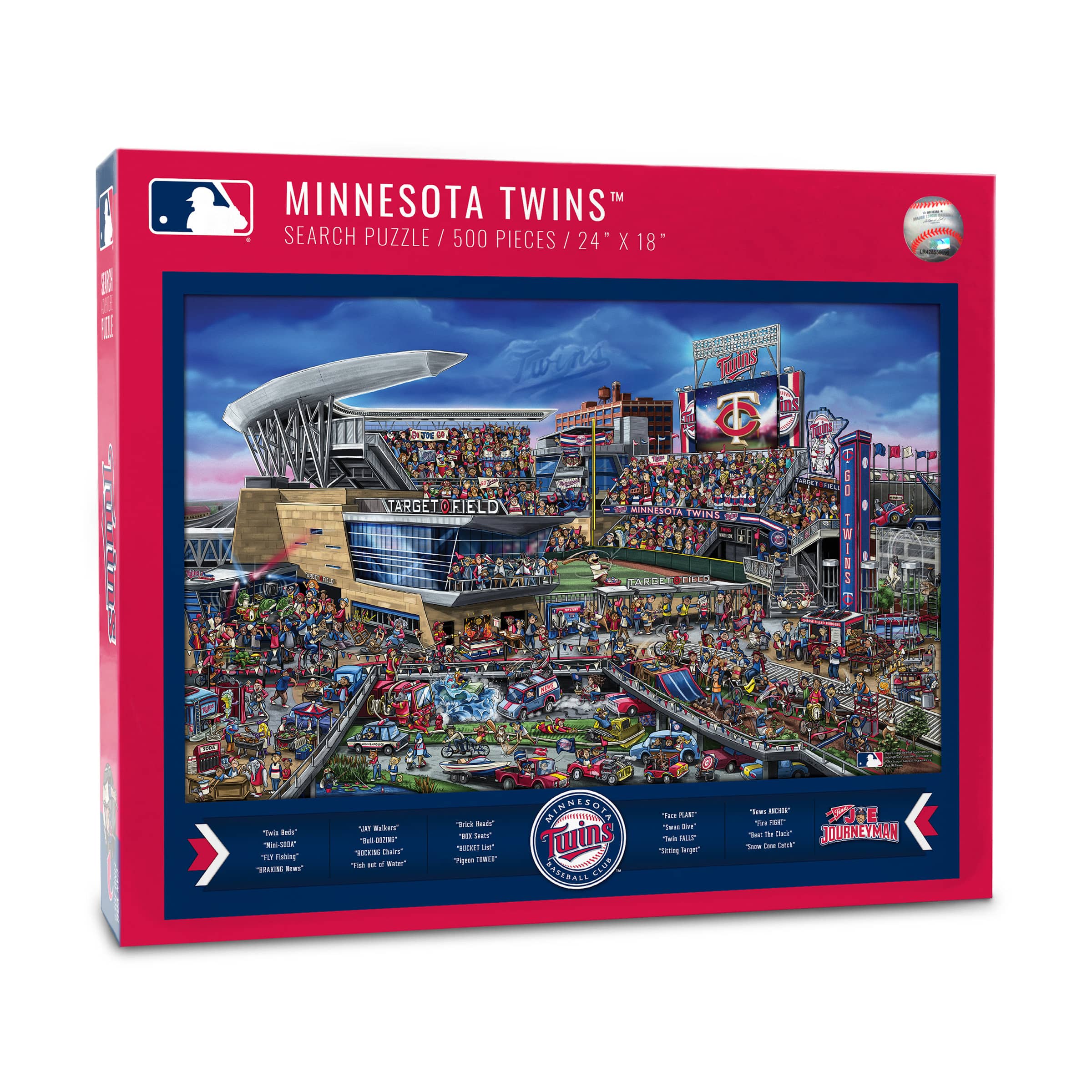 Minnesota Twins Joe Journeyman 500 Piece Puzzle