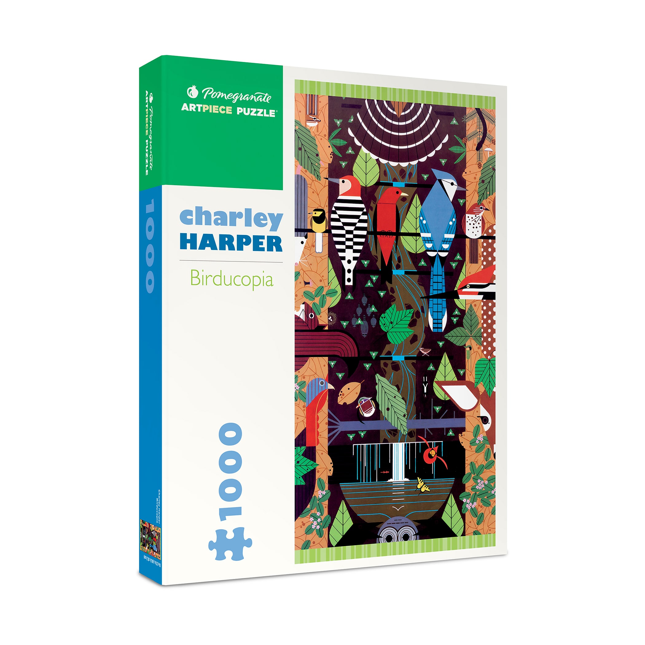 Charley Harper - Birducopia Puzzle: 1000 Pcs