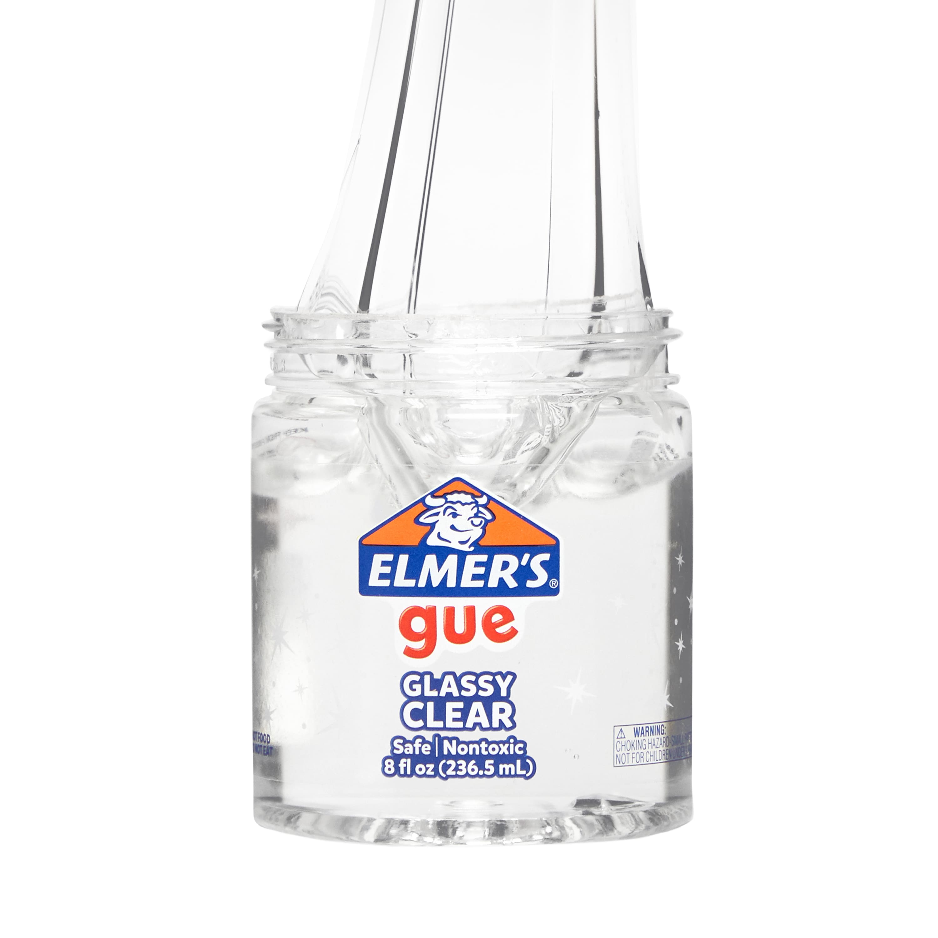 Elmer's Gue 3lb Glassy Clear Deluxe Premade Slime Kit With Mix-ins