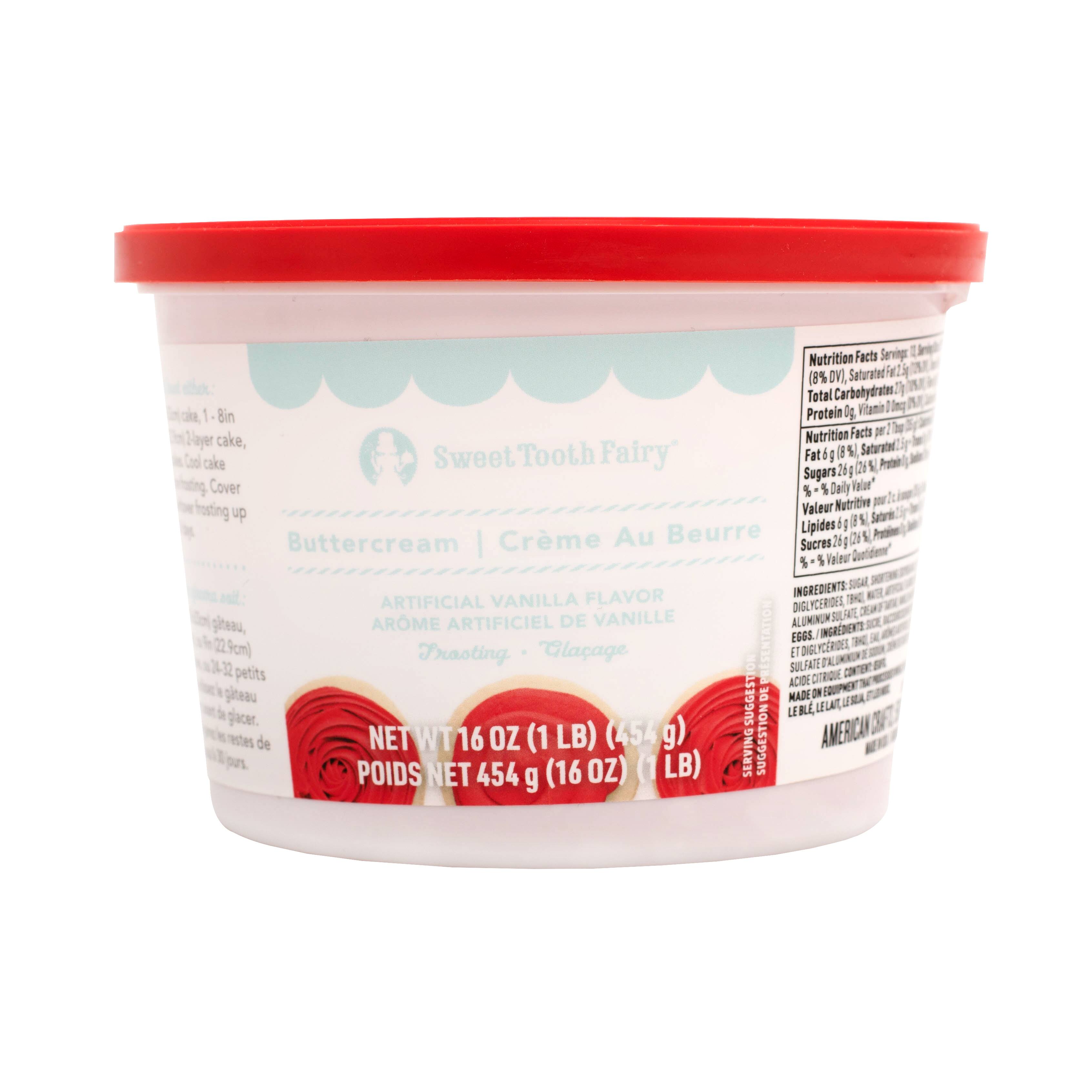 Sweet Tooth Fairy® Buttercream Frosting, 16oz.