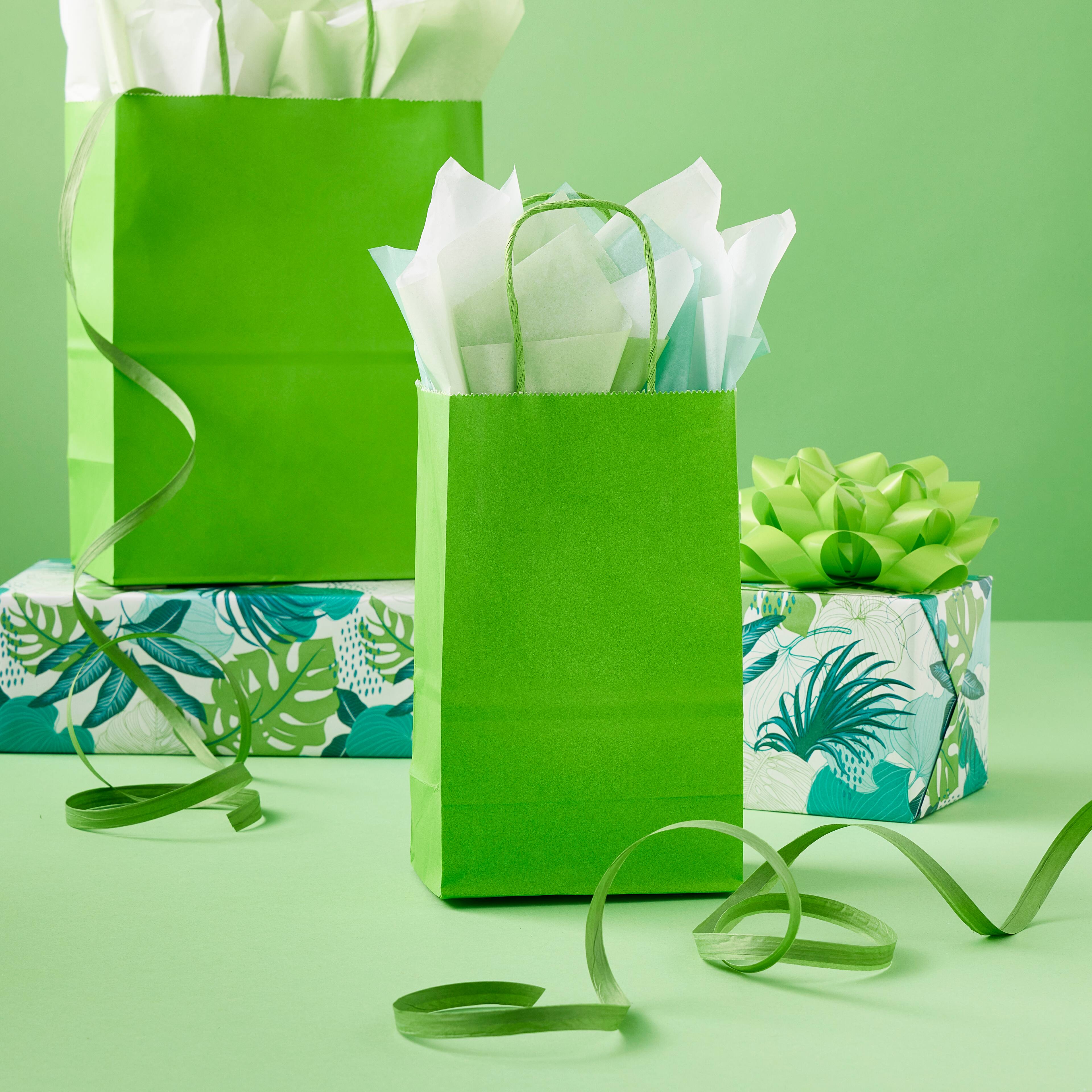 8 Packs: 13 ct. (104 total) Small Solid Gift Bags by Celebrate It™