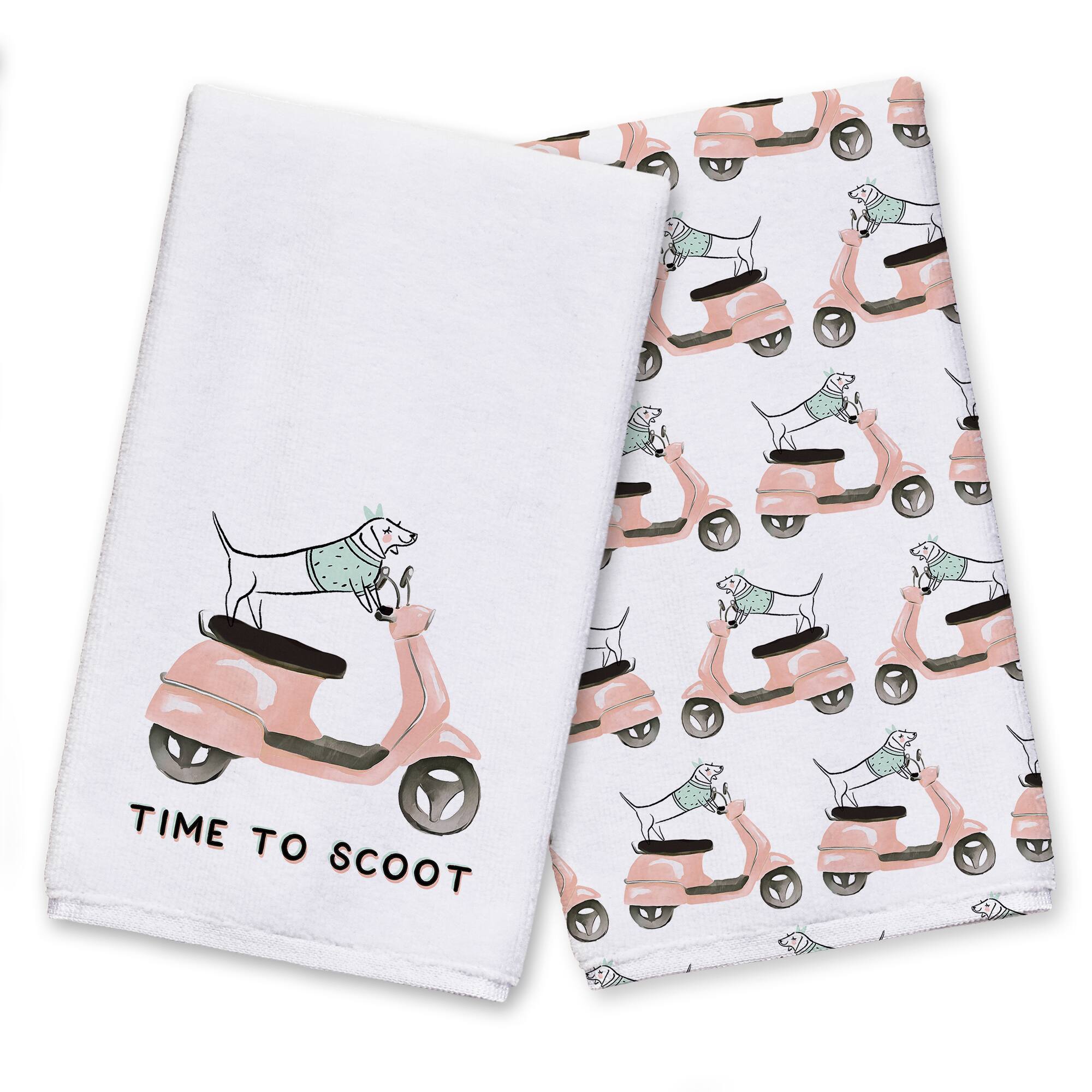 Funny Dog No.4 Tea Towel Set