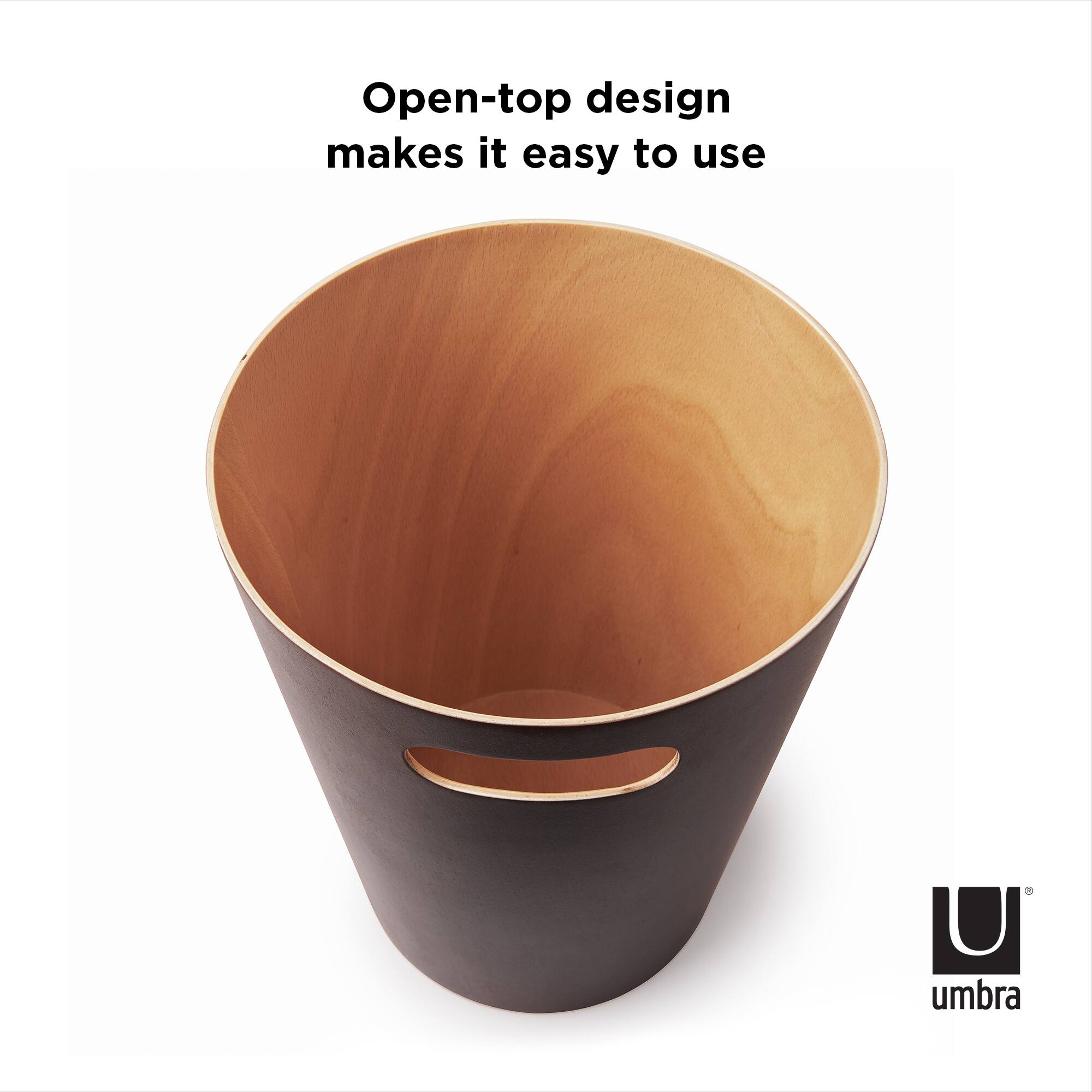 Umbra 2gal. Woodrow Trash Can