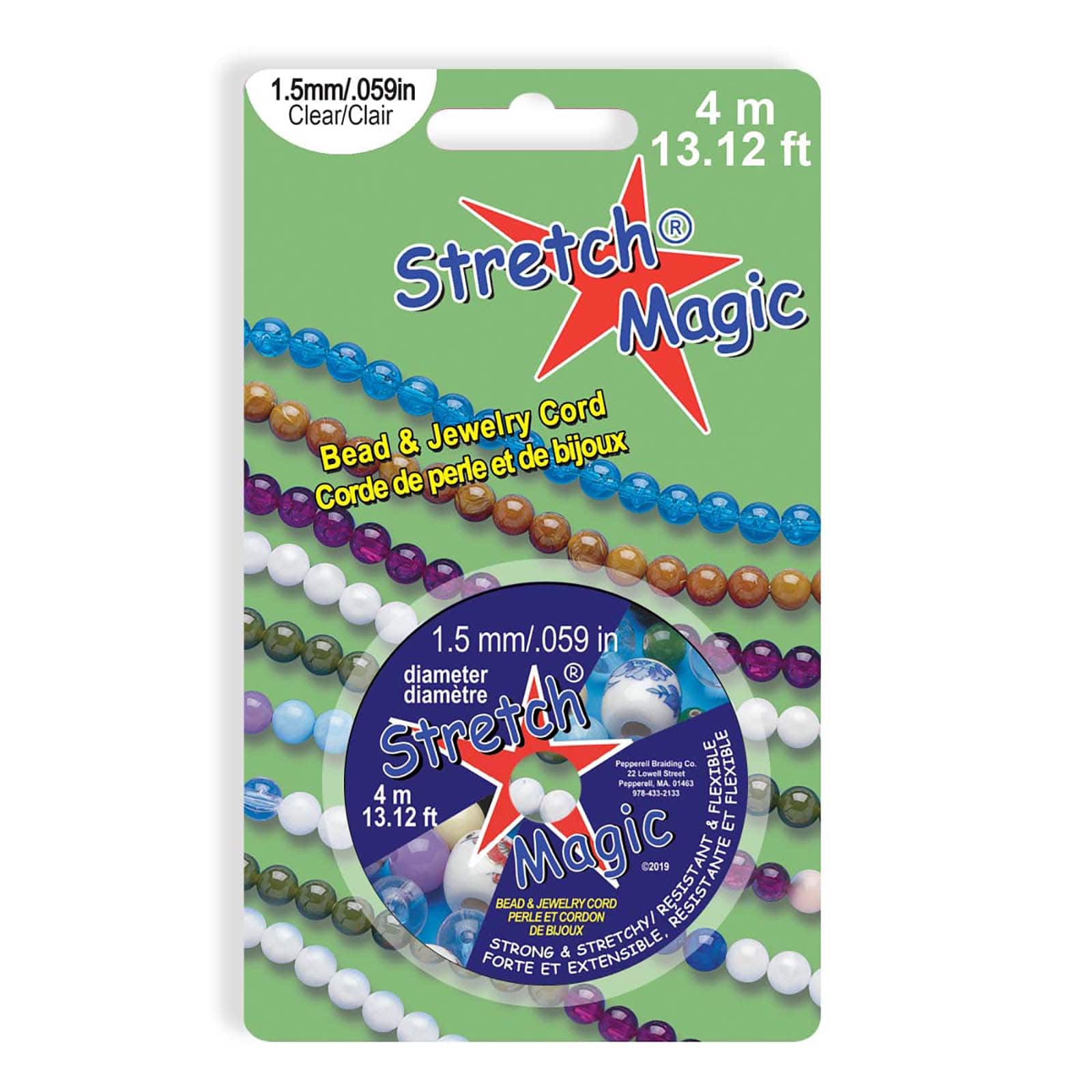 12 Pack: Stretch Magic® 1.5mm Bead & Jewelry Cord