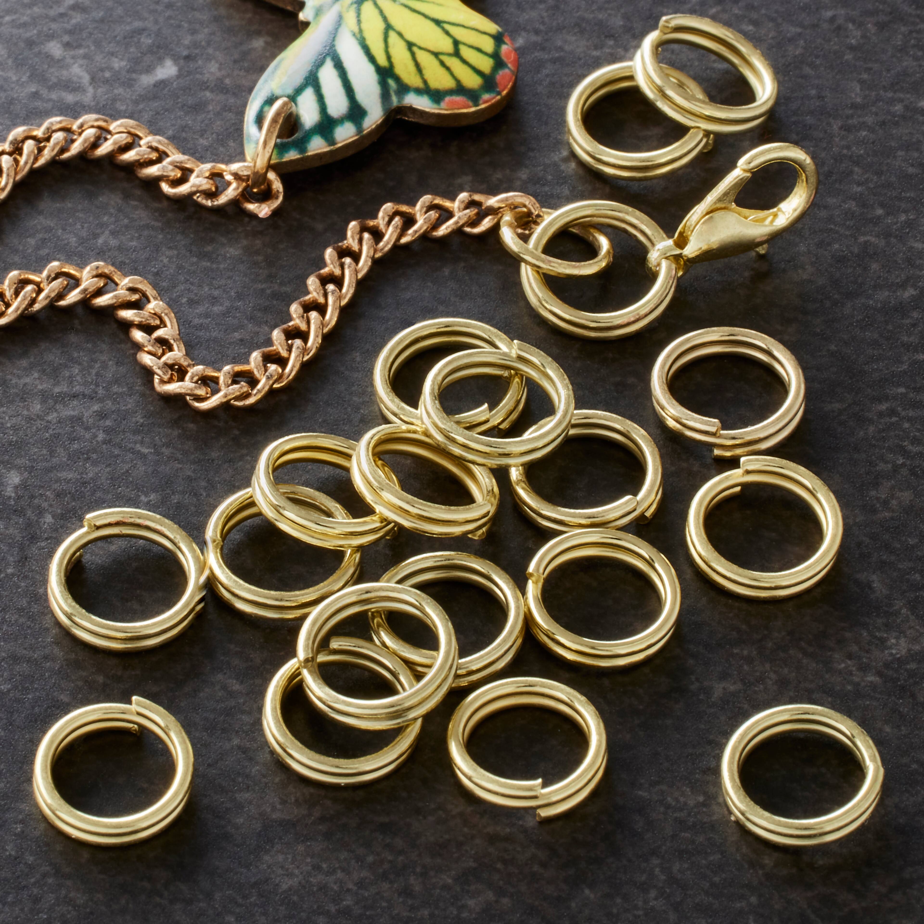 12 Pack: Split Rings, 9mm by Bead Landing™