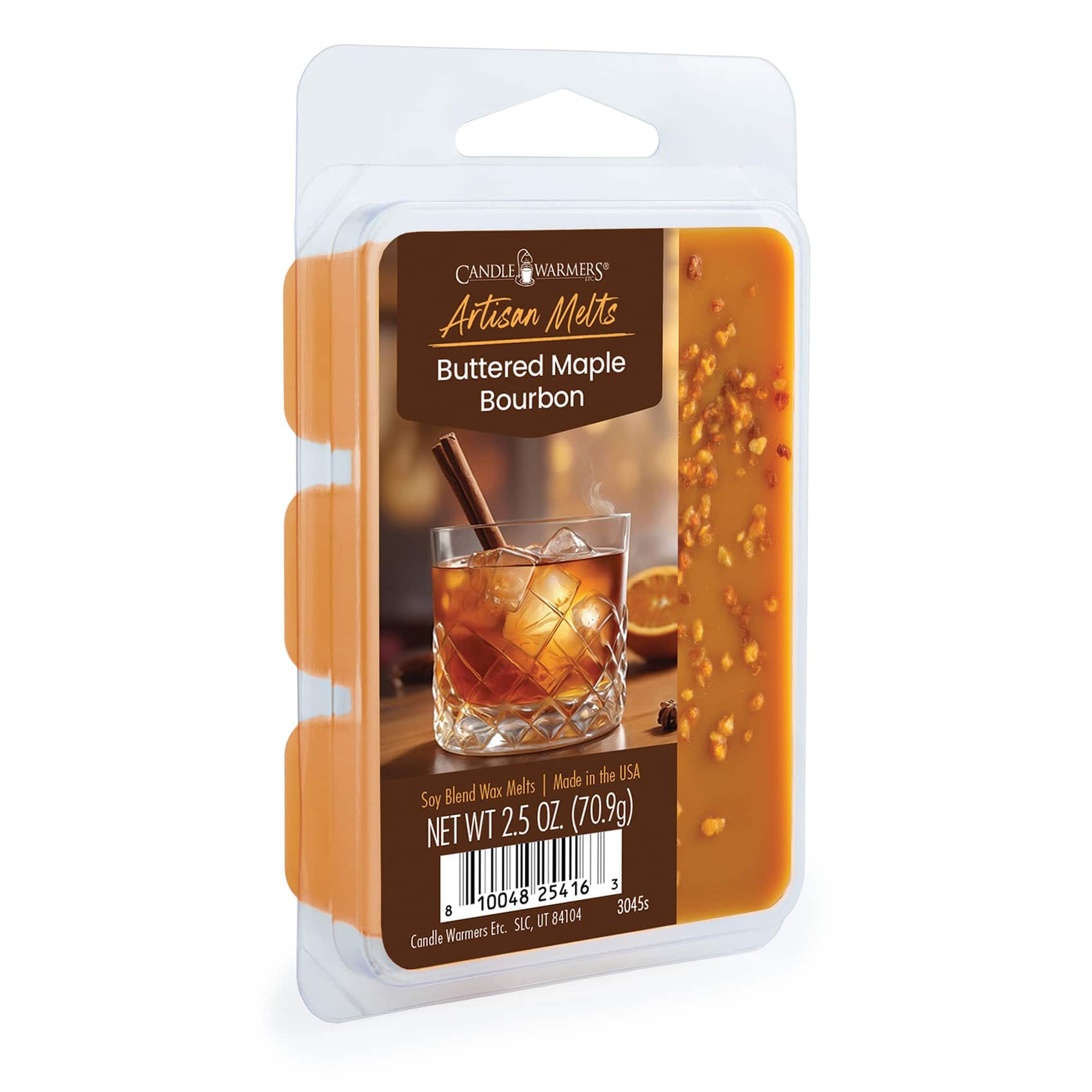 Candle Warmers Etc.&#xAE; Buttered Maple Bourbon Artisan Wax Melts
