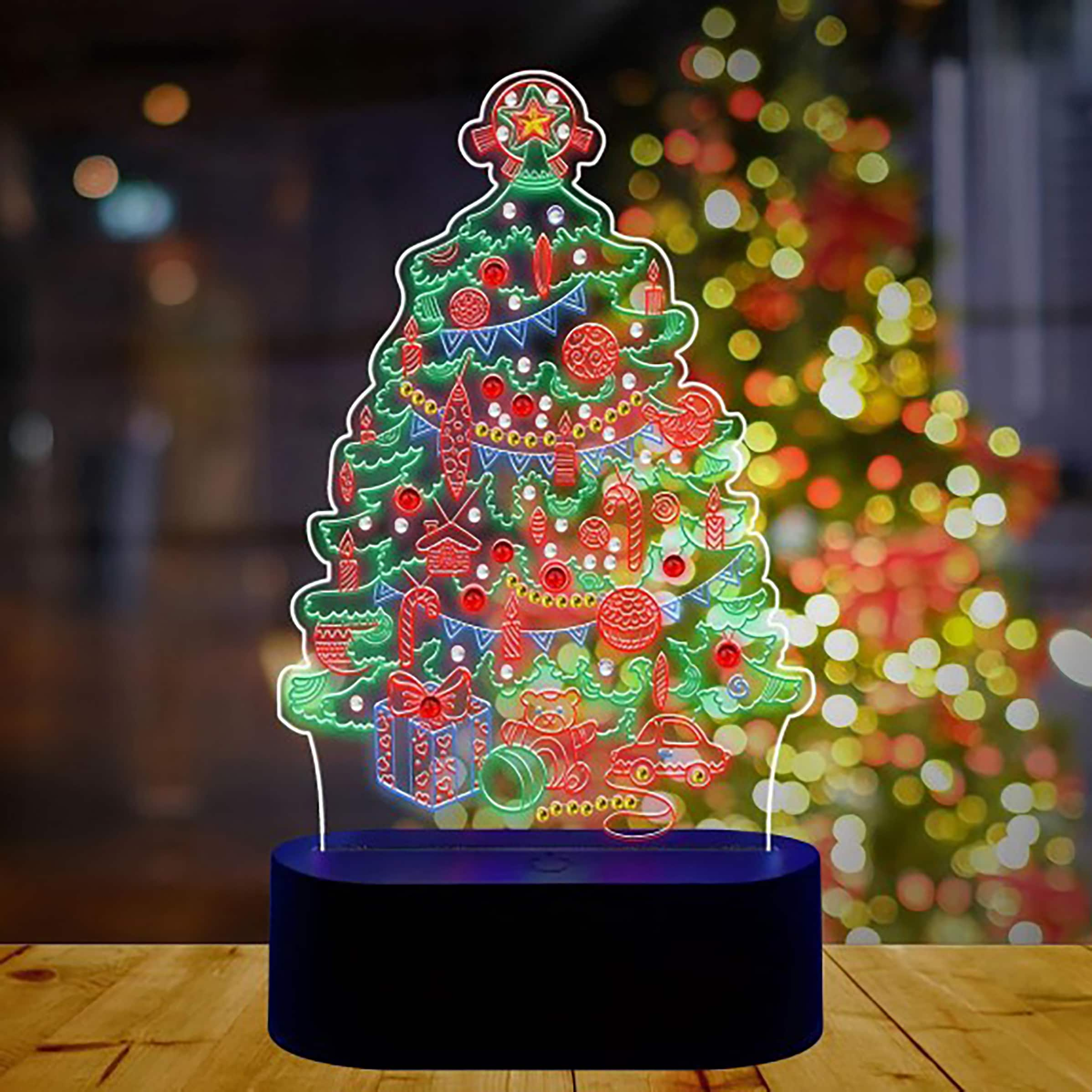 Sparkly Selections Christmas Tree 3D Lamp Diamond Painting