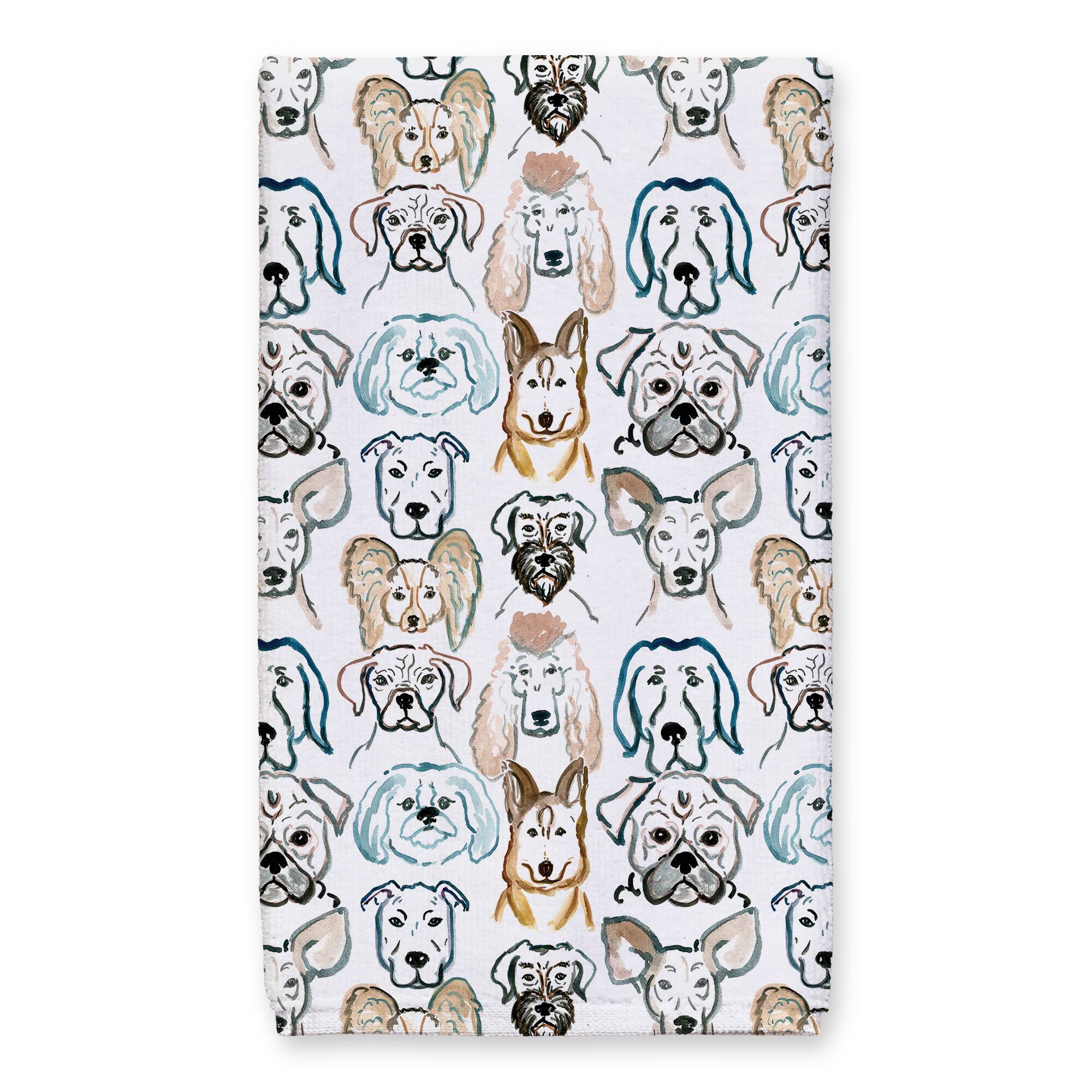 Funny Dog No.3 Tea Towel Set