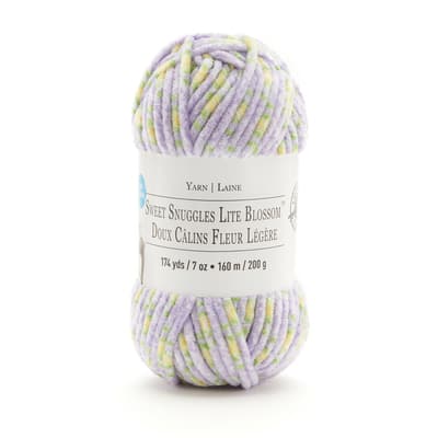Loops & Threads Sweet Snuggles Lite Yarn - Cnty Blue - 9 oz