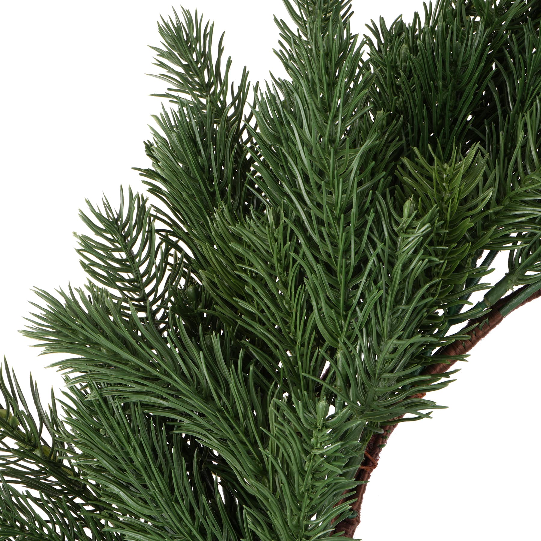 18&#x22; Green Soft Pine Wreath by Ashland&#xAE;