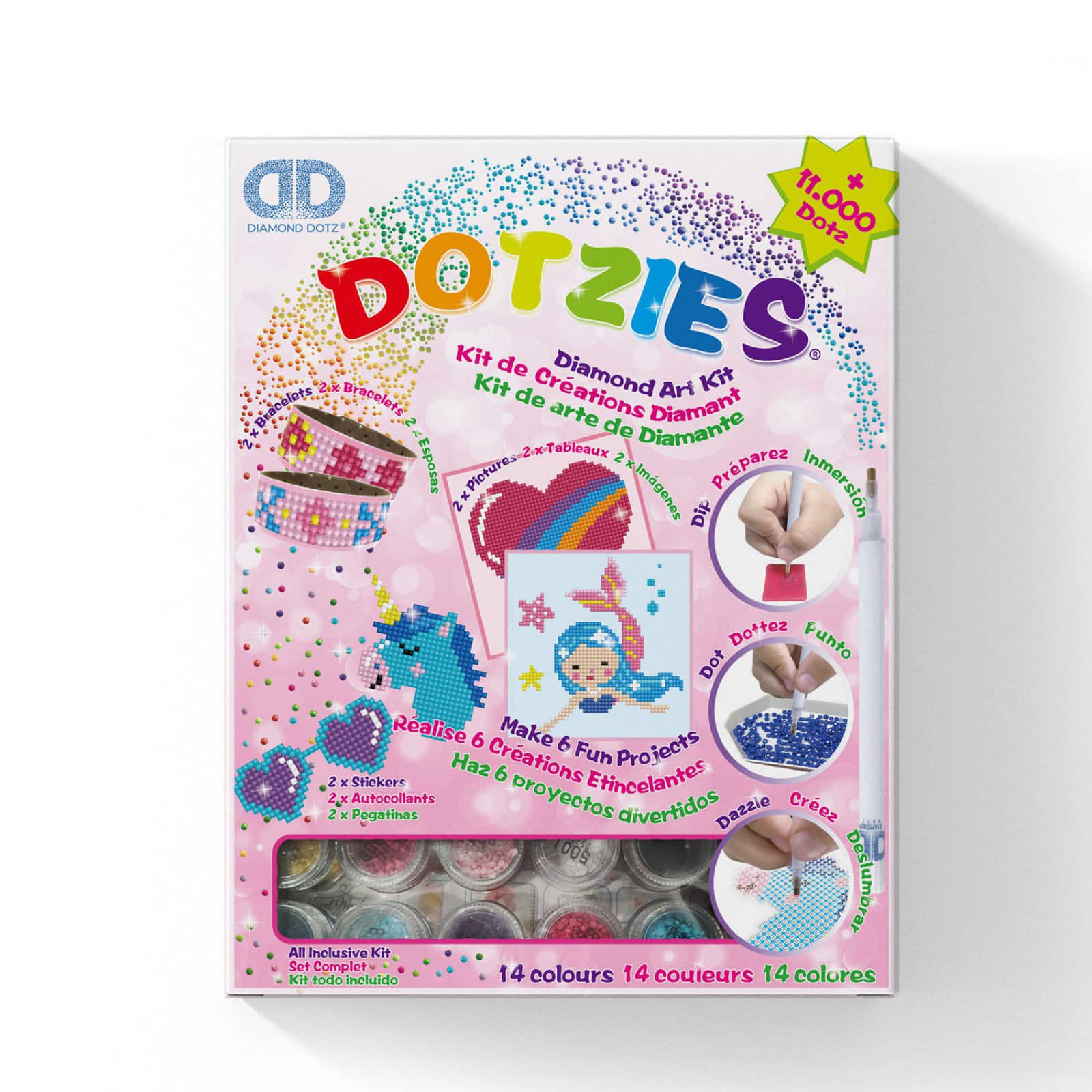 Diamond Dotz&#xAE; 6 Project Girl Variety Kit