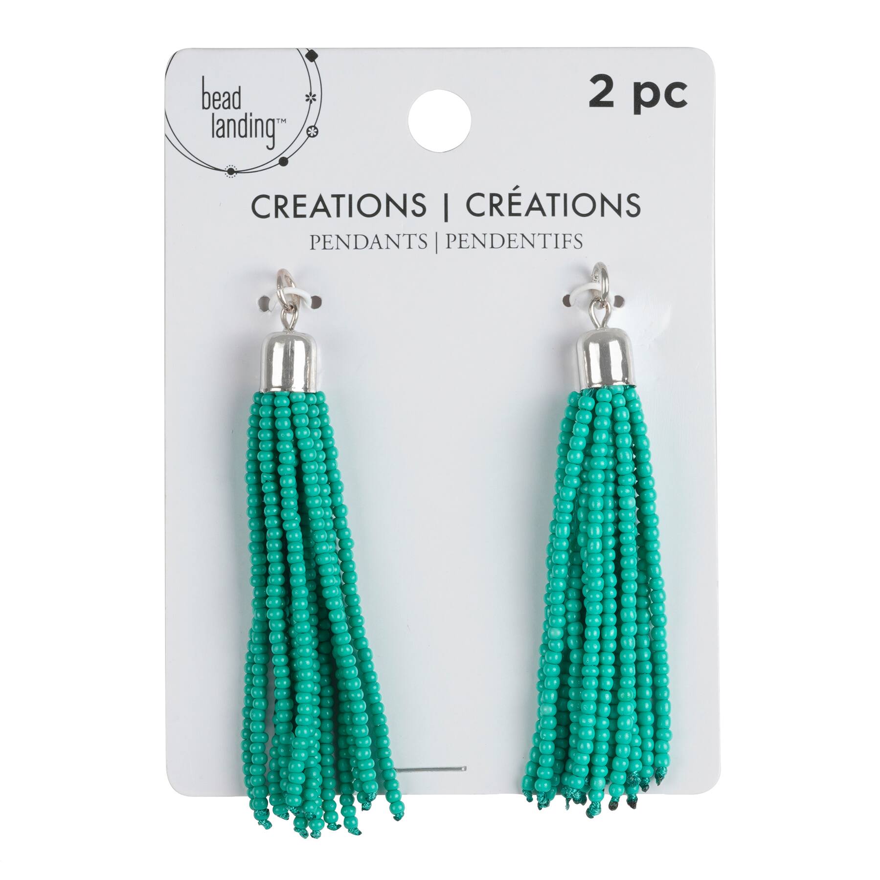 Beaded Tassel Pendants by Bead Landing™ Creations, 73mm