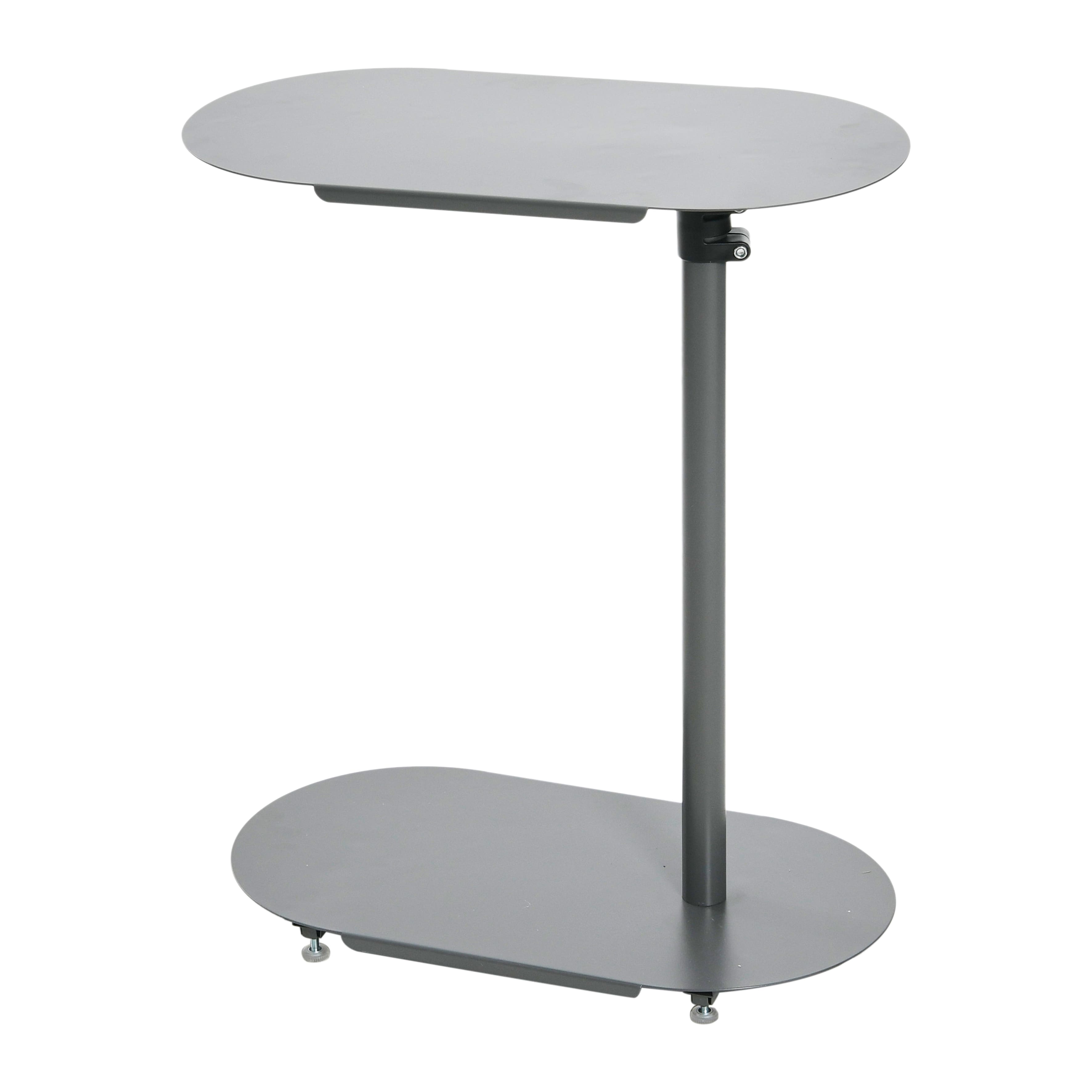 Modern Adjustable C-Shaped End Table