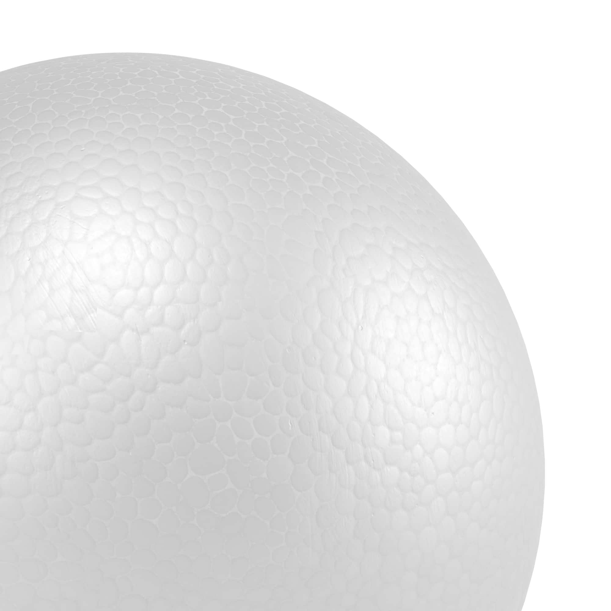 24 Packs: 12 ct. (288 total) FloraCraft&#xAE; SmoothF&#x14D;M&#xAE; 1.8&#x22; White Foam Balls