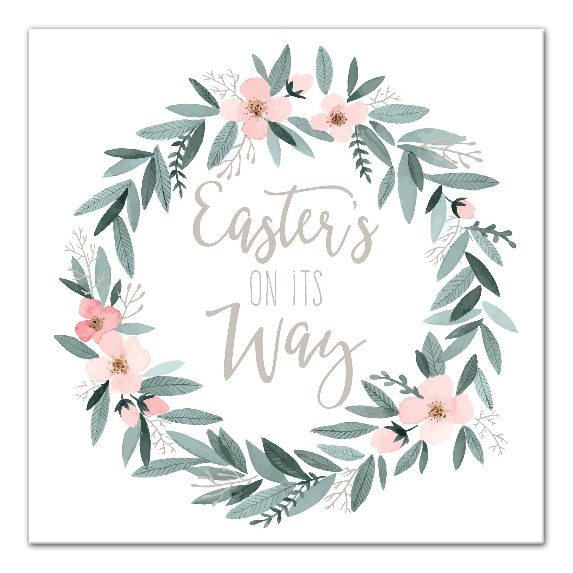Easter&#x27;s On its Way Canvas Art