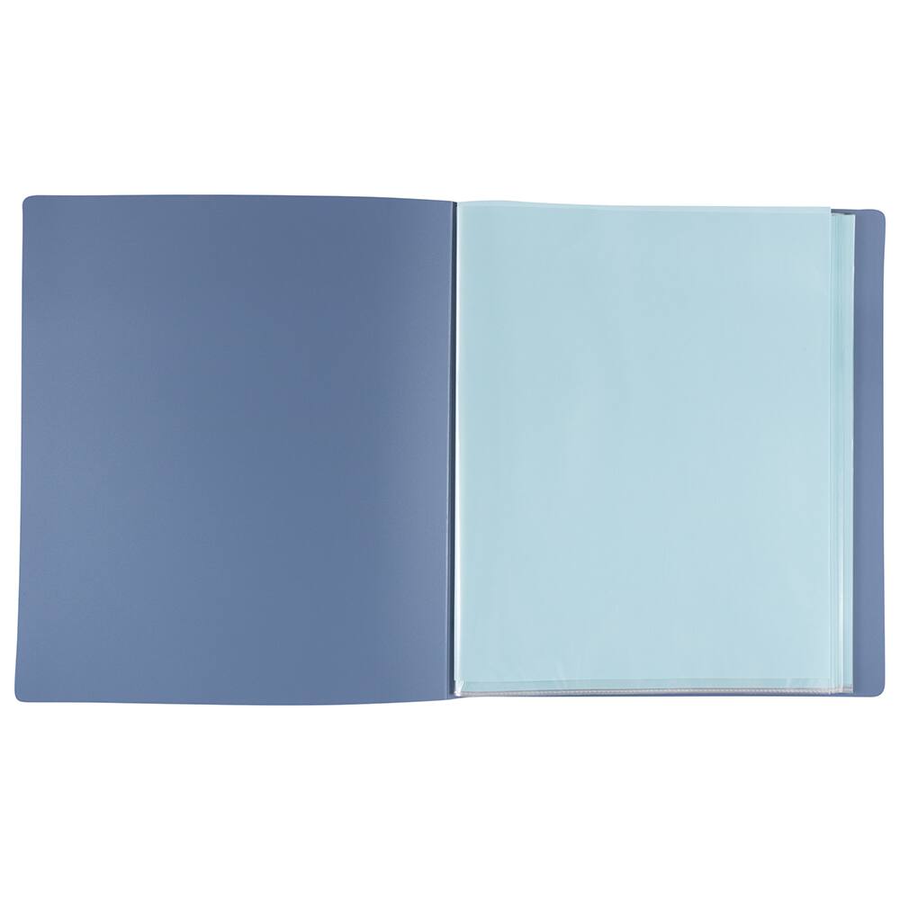 JAM Paper Blue Letter Size Display Book with 48 Pages