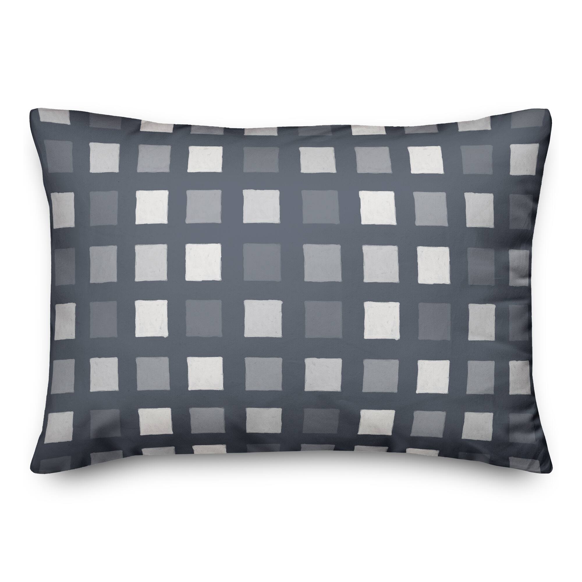 Little Squares Versatile Throw Pillow