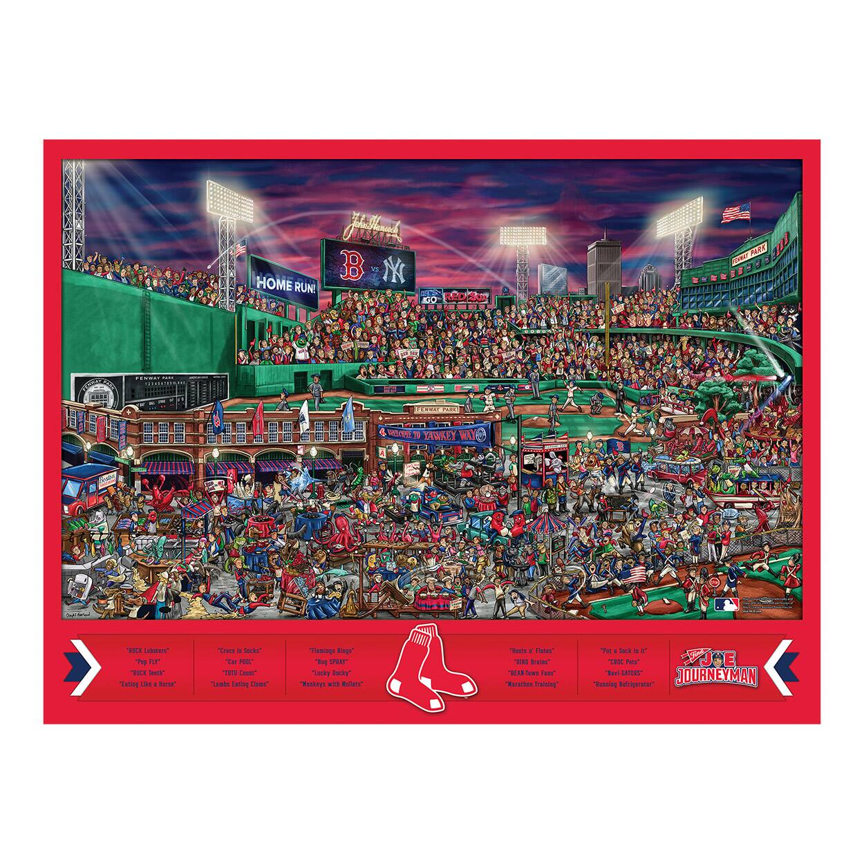 Boston Red Sox Joe Journeyman 500 Piece Puzzle