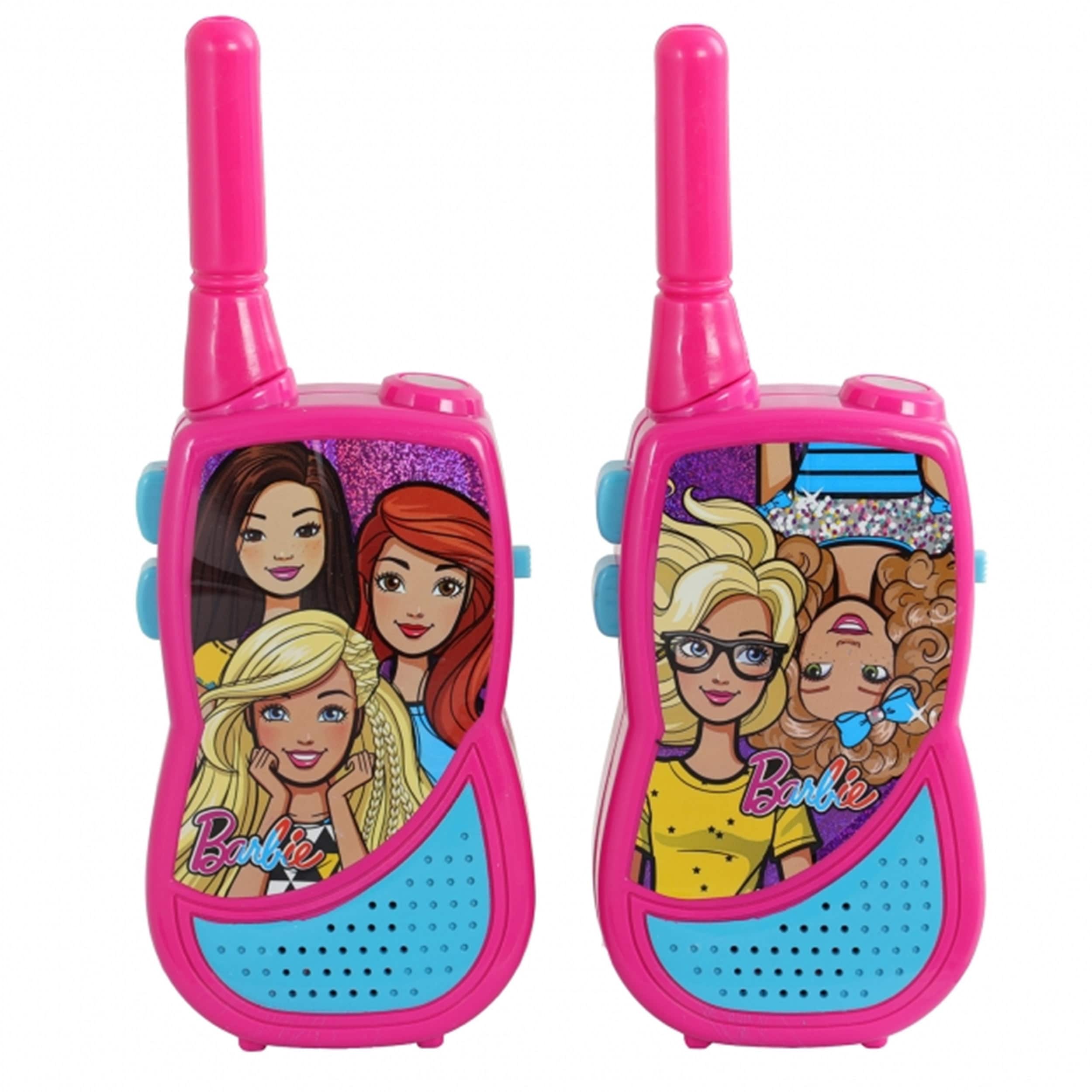 Barbie® Night Action Walkie Talkies with Built in Flashlight |