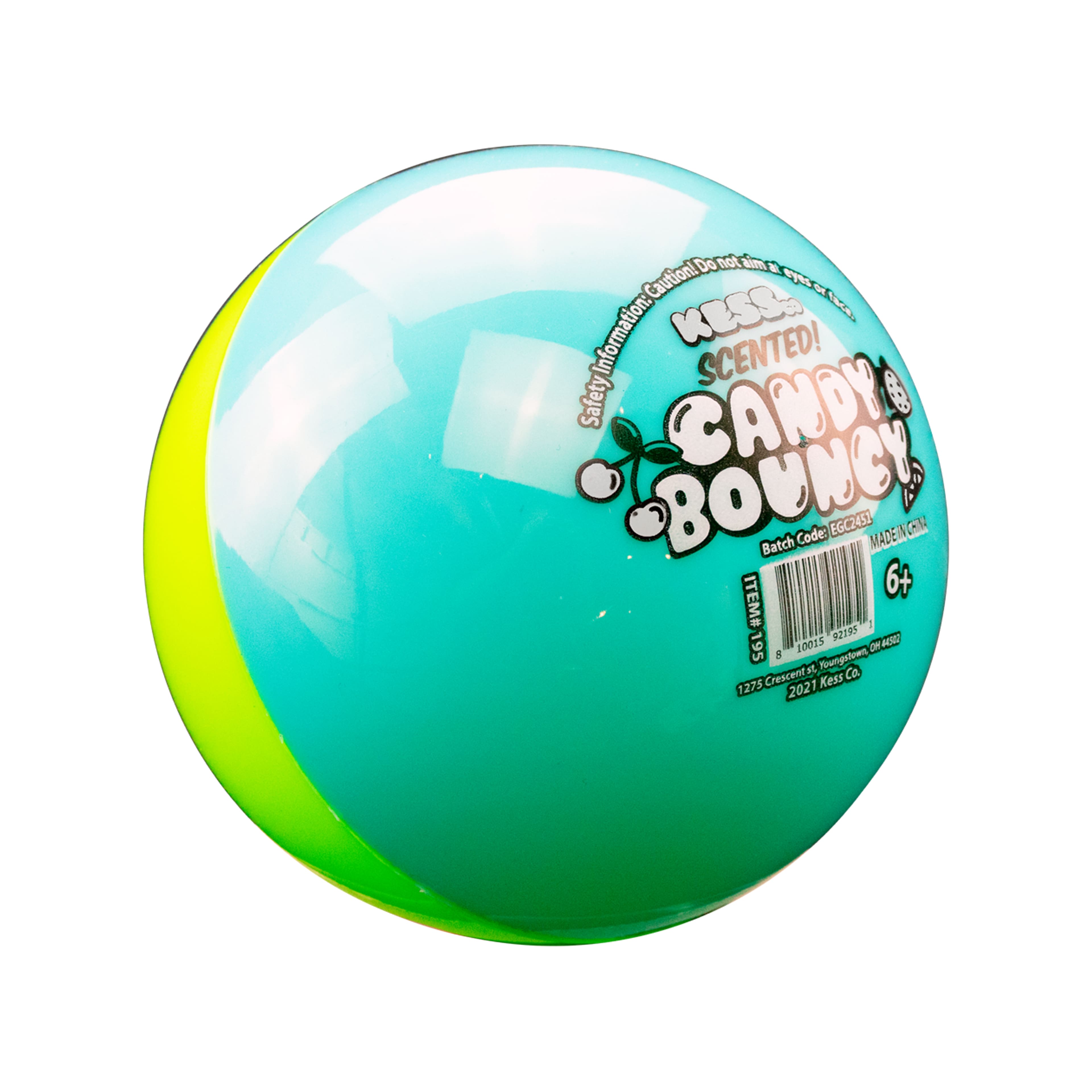 Assorted Kess&#xAE; Candy Bouncy Scented Ball