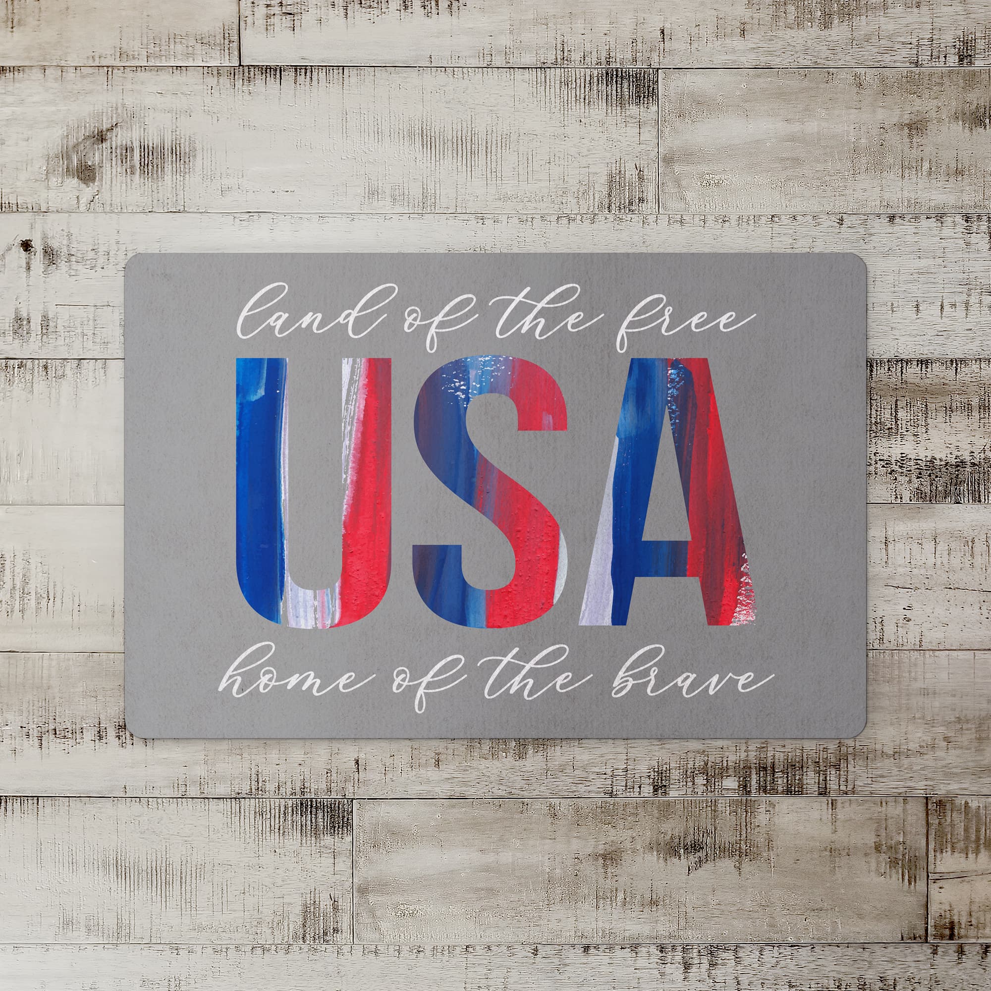 Paintstroke USA Floor Mat