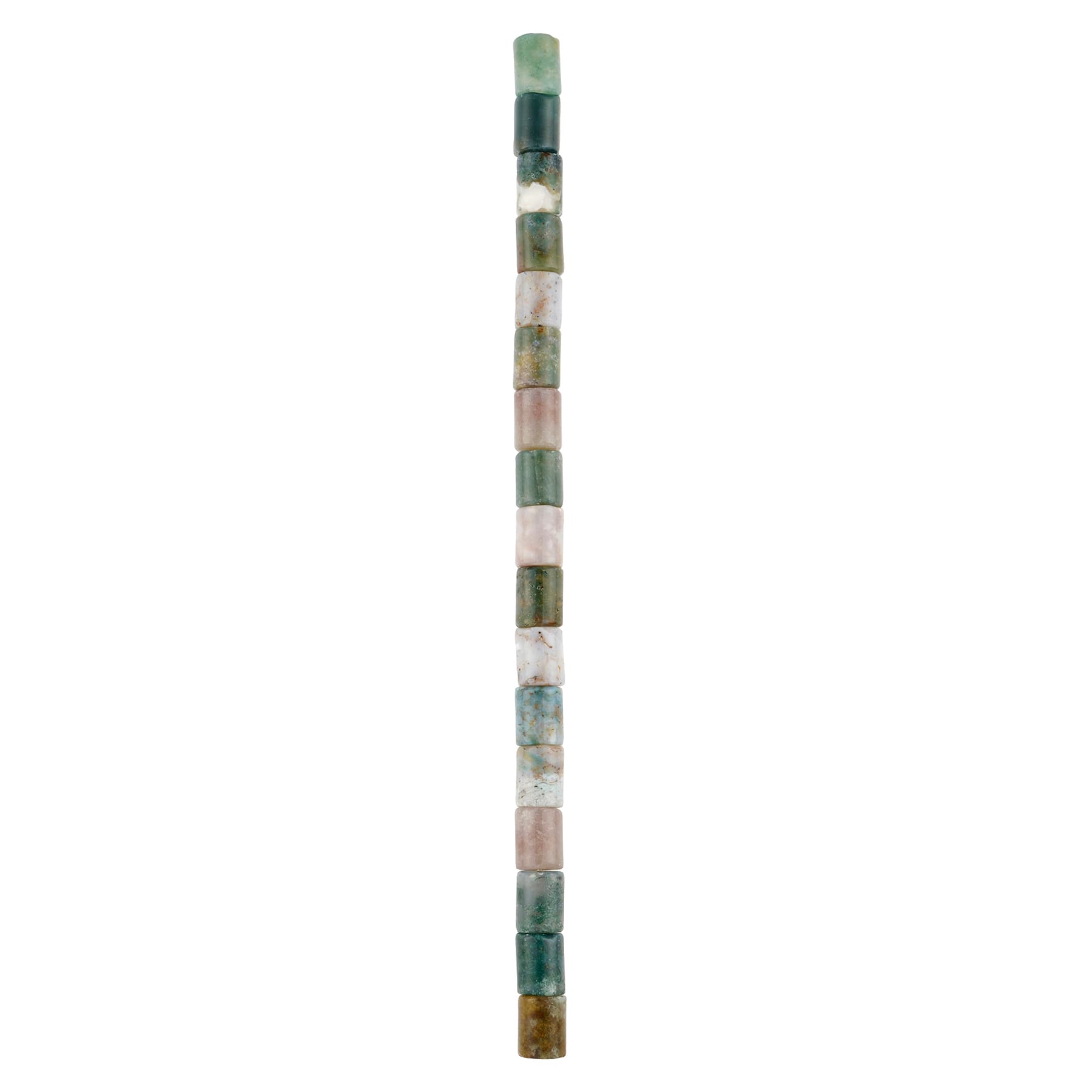 Fancy Jasper Tube Beads, 10mm by Bead Landing&#x2122;