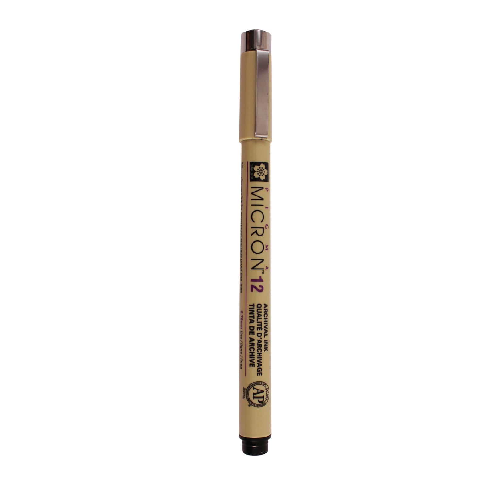 Pigma&#xAE; Micron&#x2122; 12 Black Ink Pen