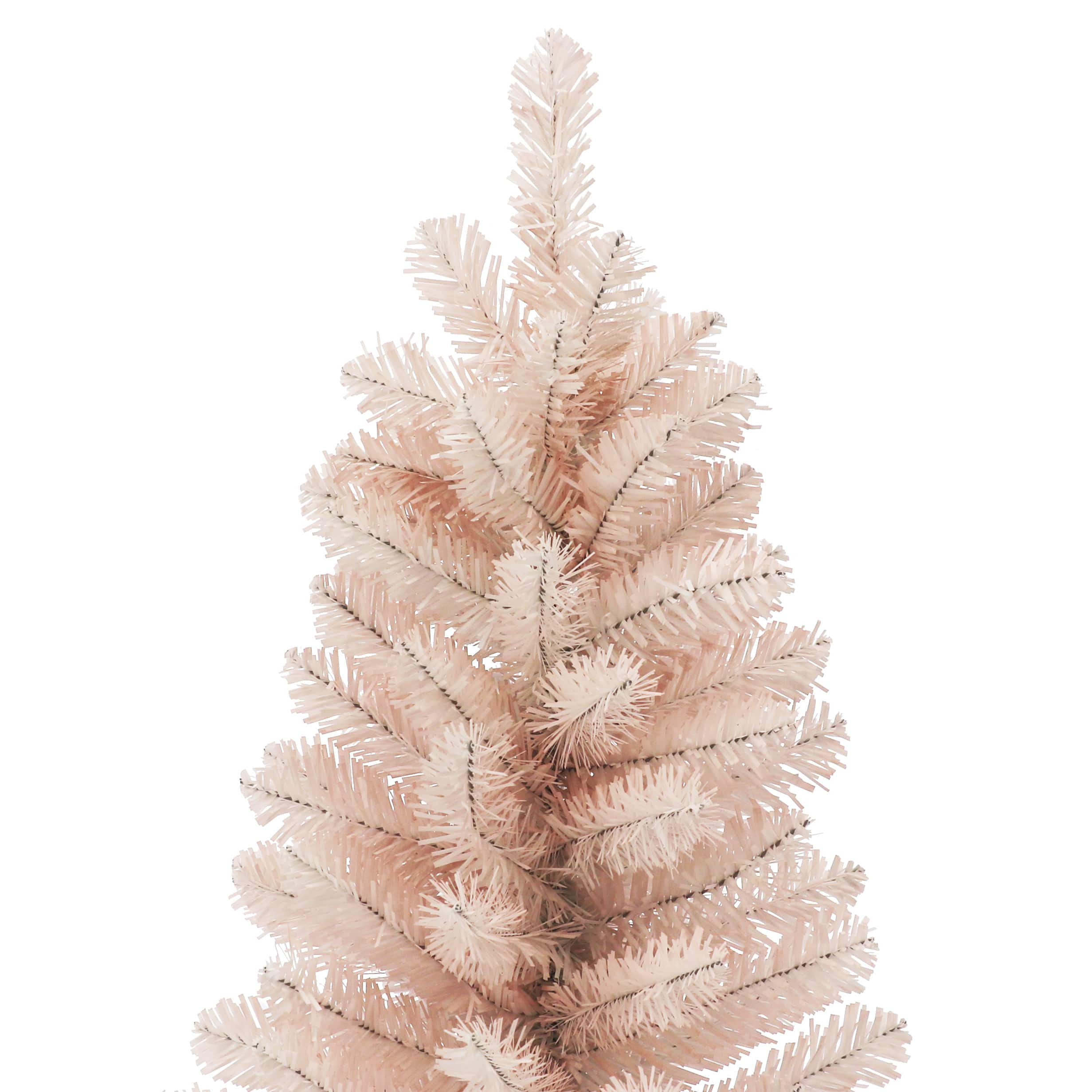 17&#x22; Unlit Light Pink Tinsel Artificial Christmas Tree by Ashland&#xAE;