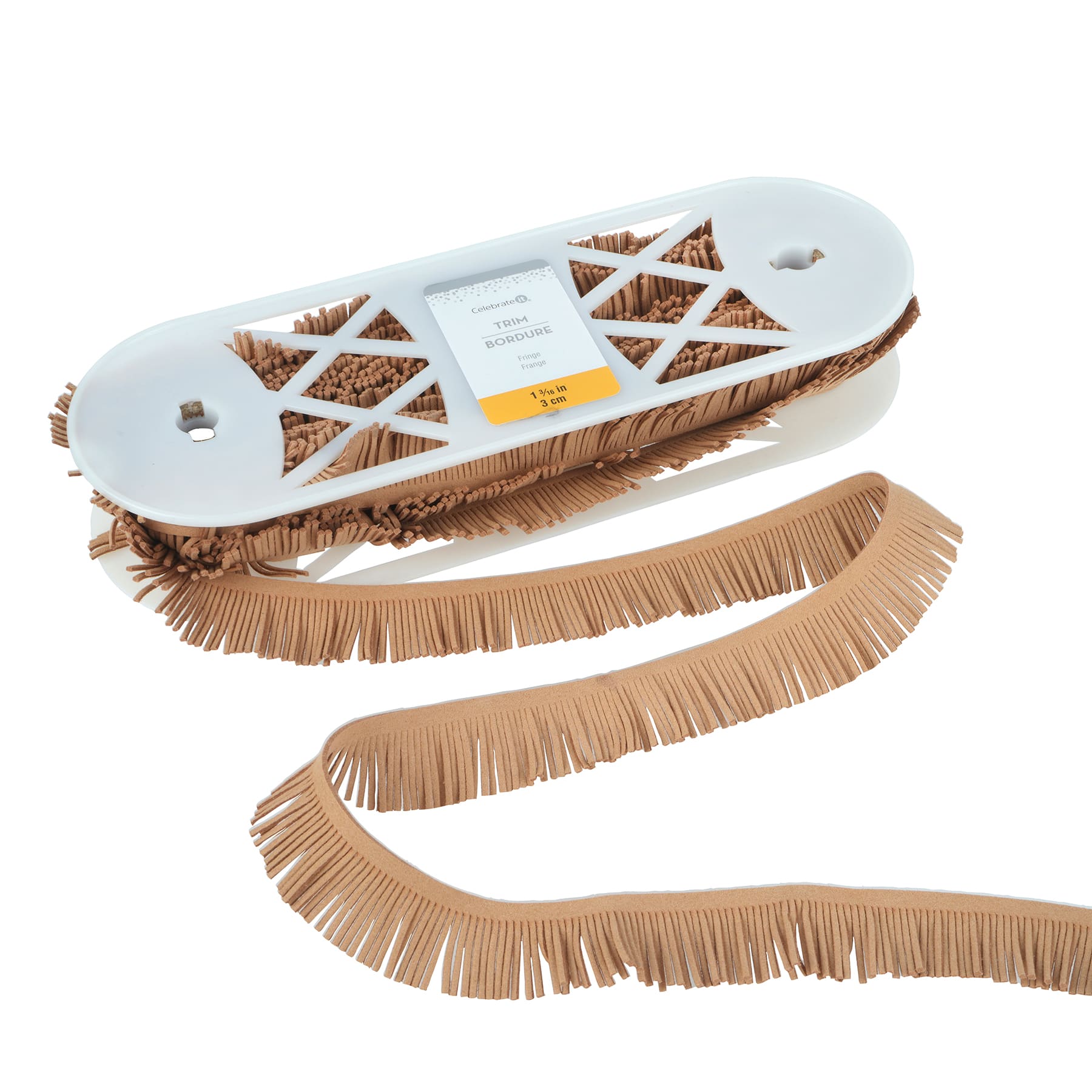 1 3/16&#x22; Flocked Fringe Trim by Celebrate It&#xAE;