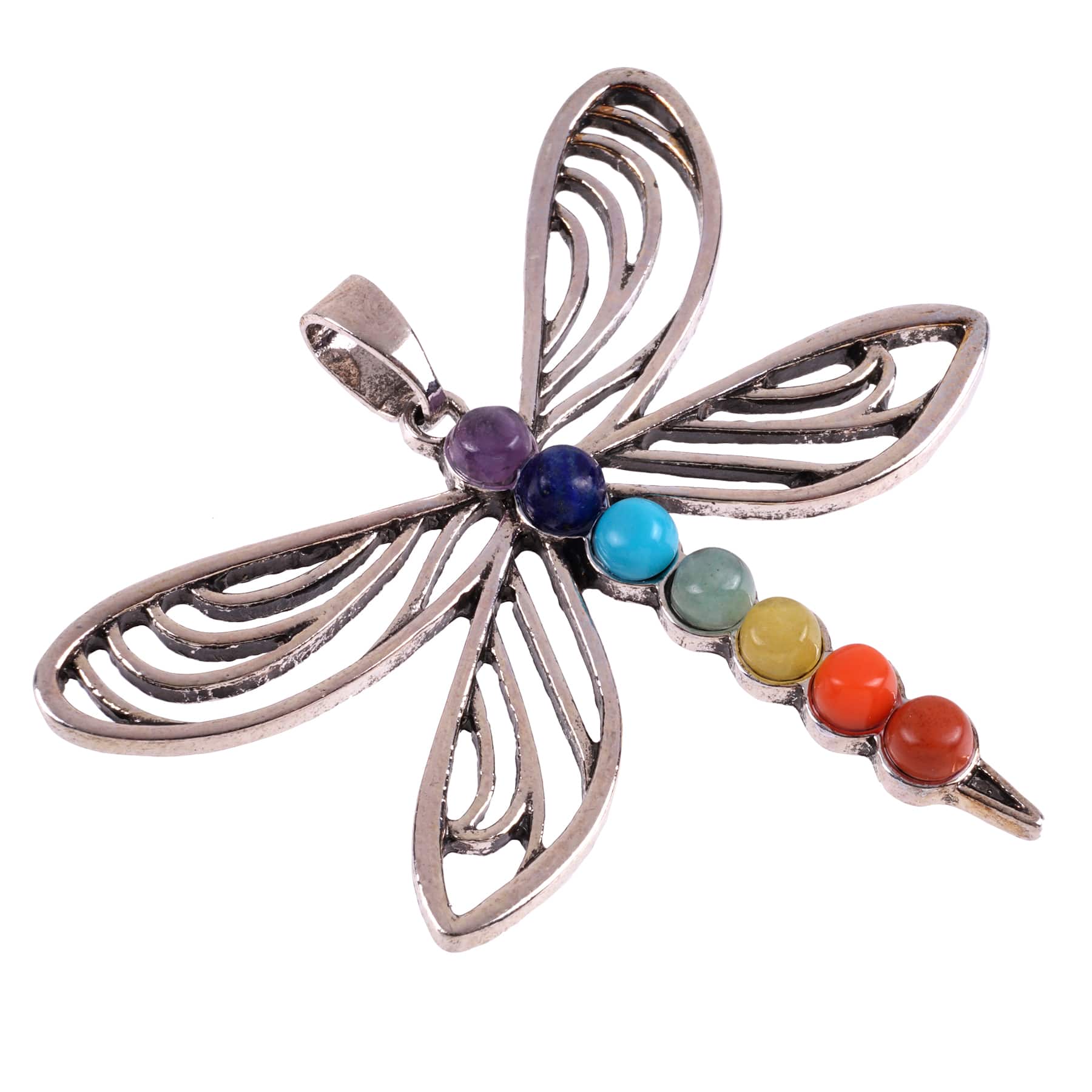 Positive Intentions Dragonfly Pendant by Bead Landing™