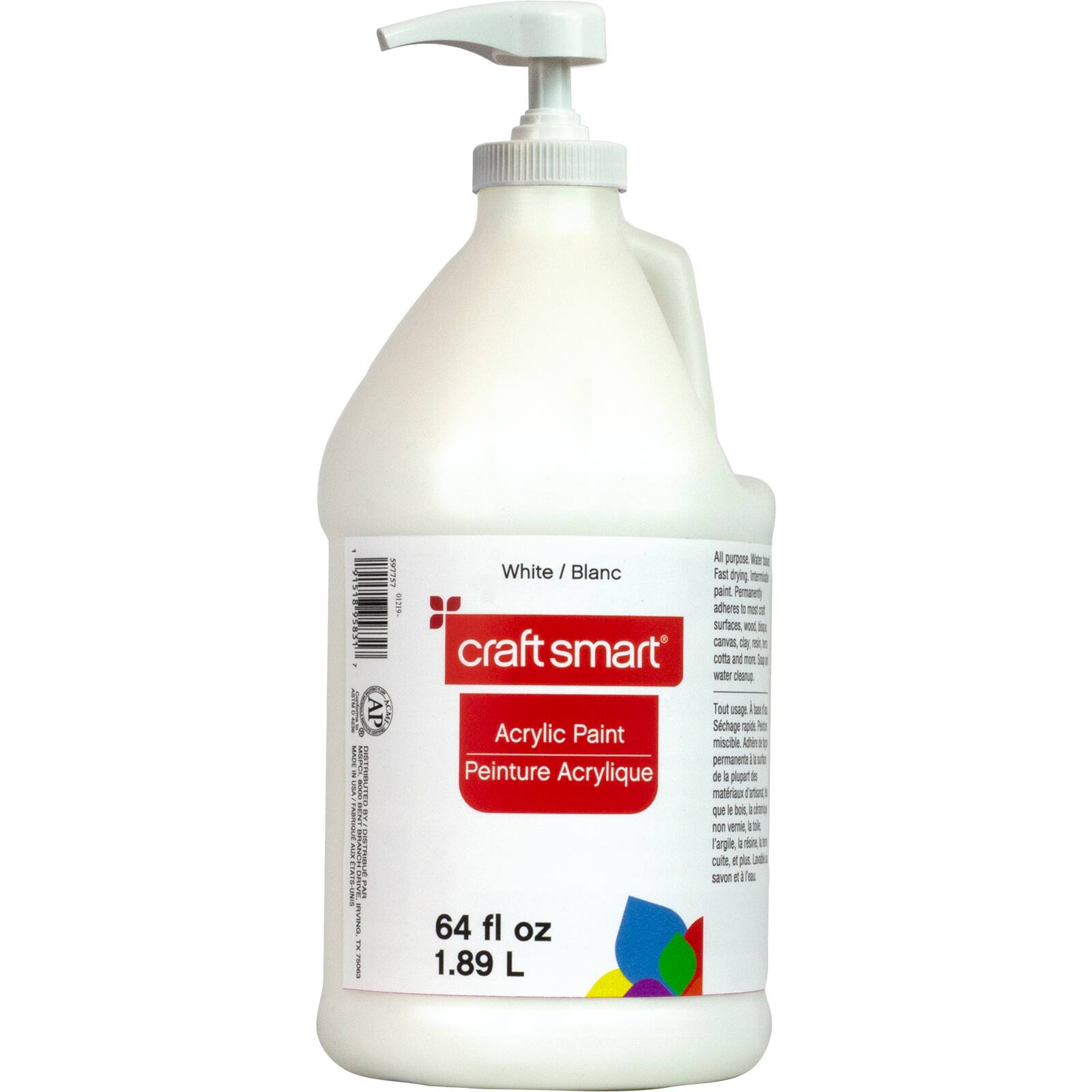 4 Pack Acrylic Paint by Craft Smart®, 64oz. Michaels