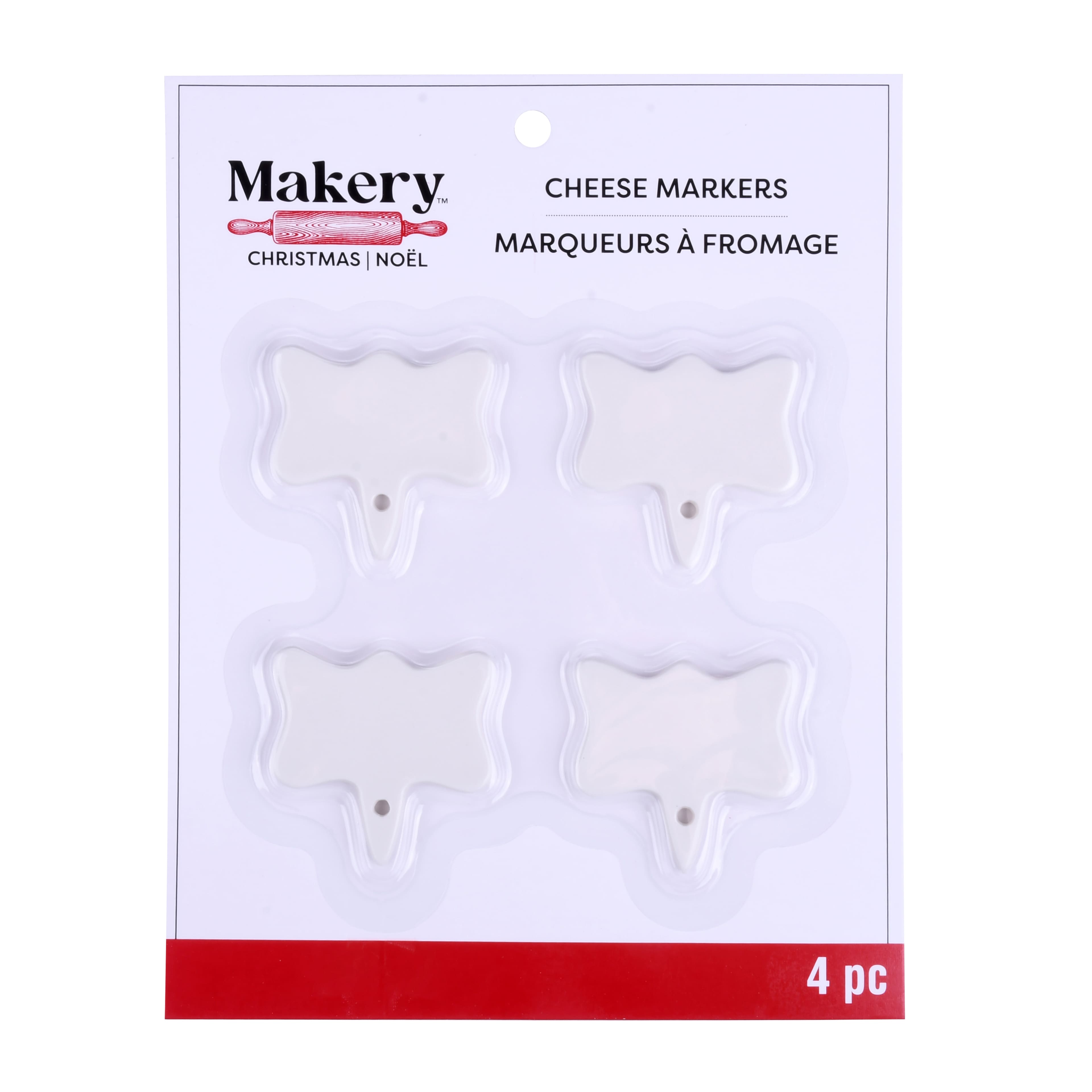 Ceramic Cheese Markers, 4ct. by Makery&#x2122;