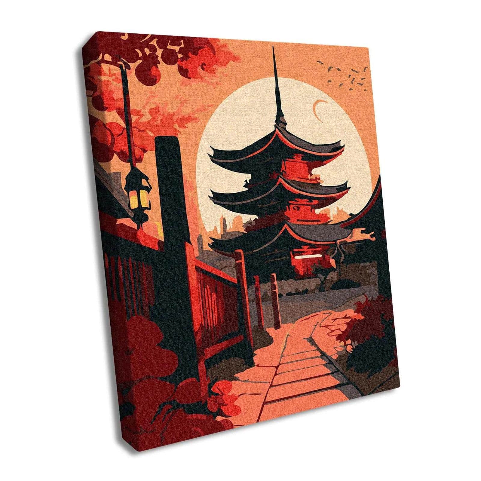 Ideyka Landscape of The East Painting by Numbers Kit