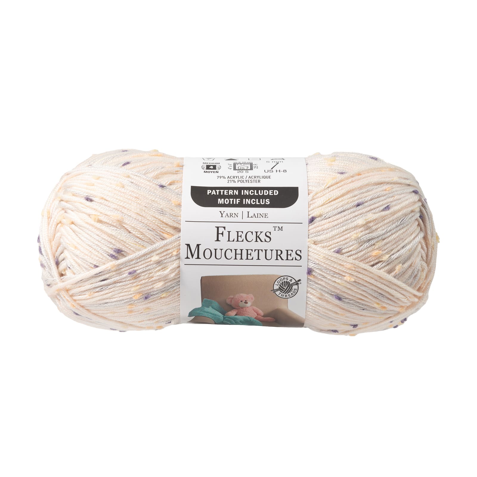 18 Pack: Flecks™ Yarn by Loops & Threads®