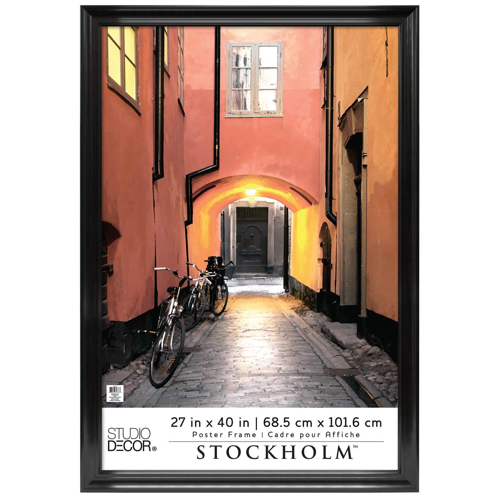 8 Pack: Black Poster Frame, Stockholm&#x2122; by Studio D&#xE9;cor&#xAE;