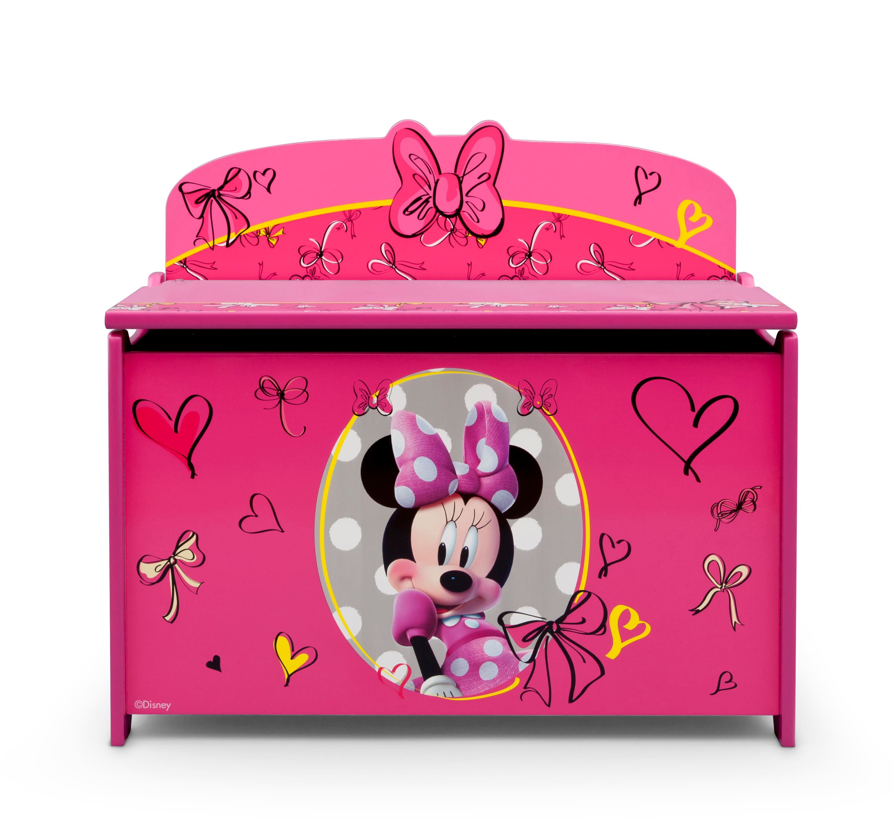 Delta Children Minnie Mouse Deluxe Toy Box
