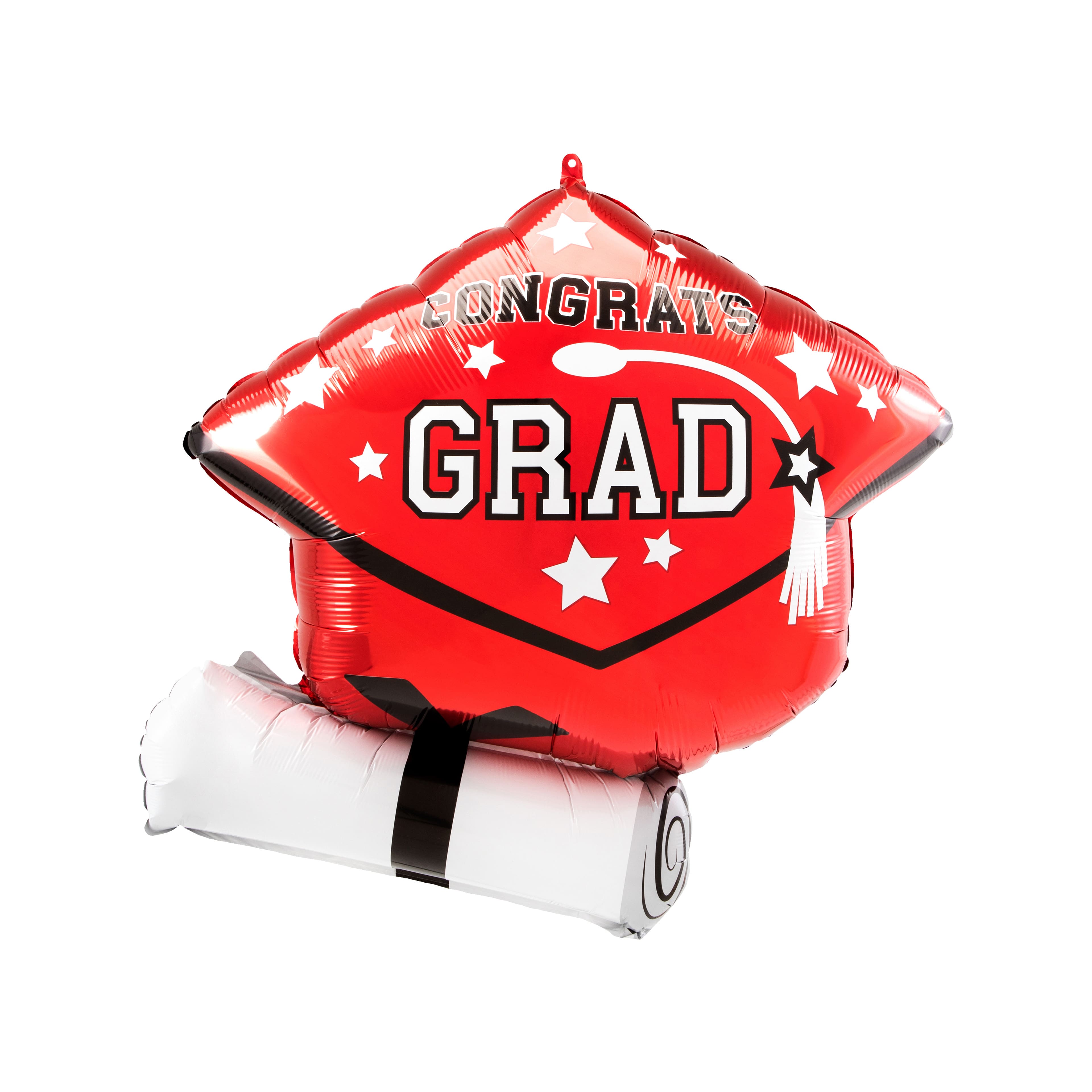 25" Red Congrats Foil Balloon