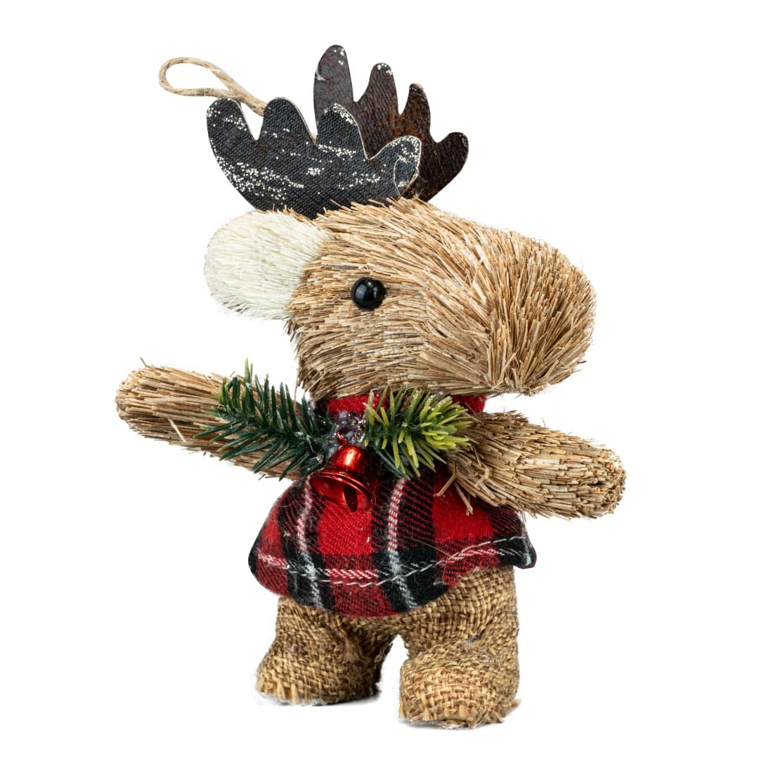 4.25&#x22; Natural Standing Deer Ornament by Ashland&#xAE;