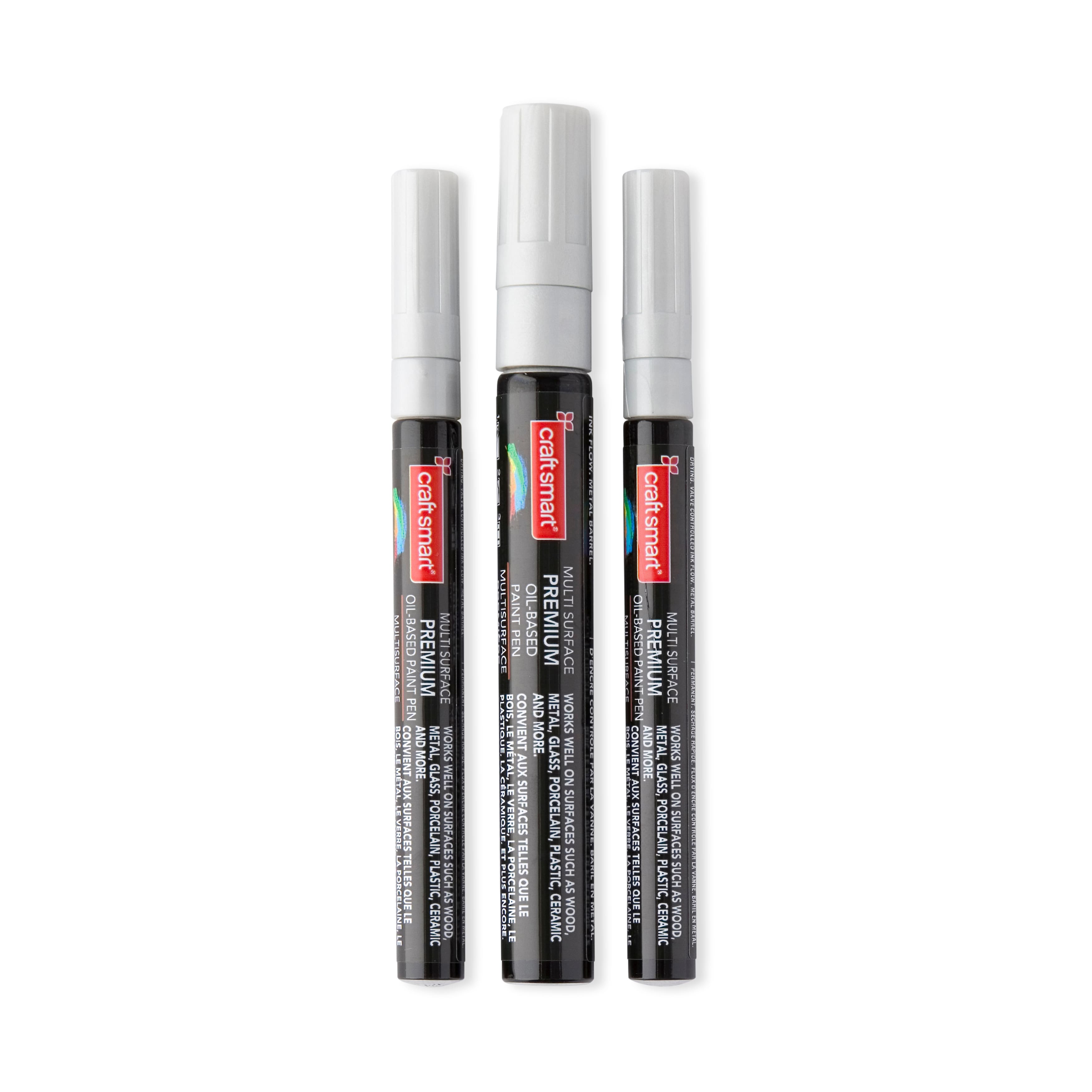 Craft Smart Metallic Fine Tip Multi-Surface Premium Oil-Based Paint Pen - Each