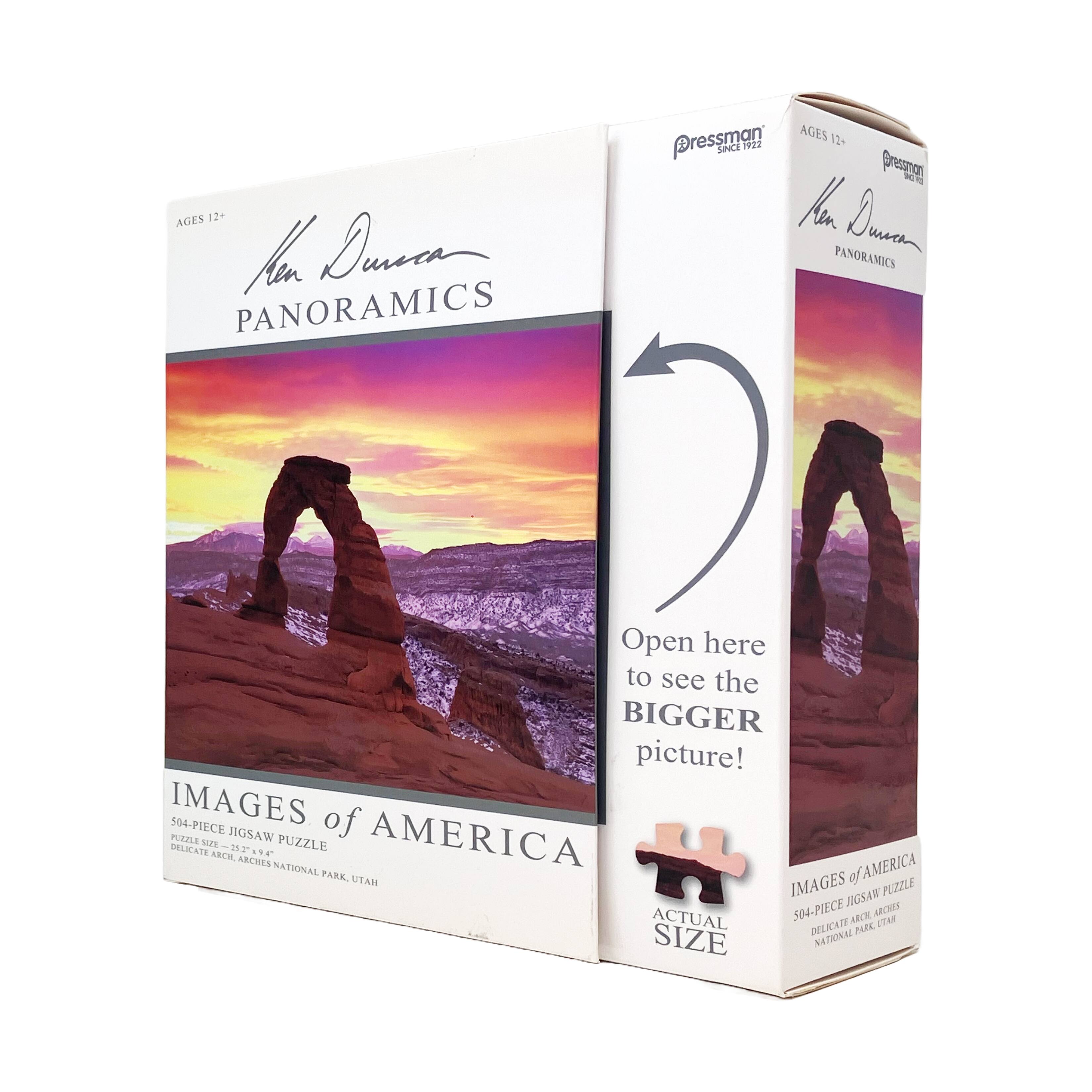 Ken Duncan Panoramics: Images of America - Delicate Arch, Arches National Park, Utah: 504 Pcs