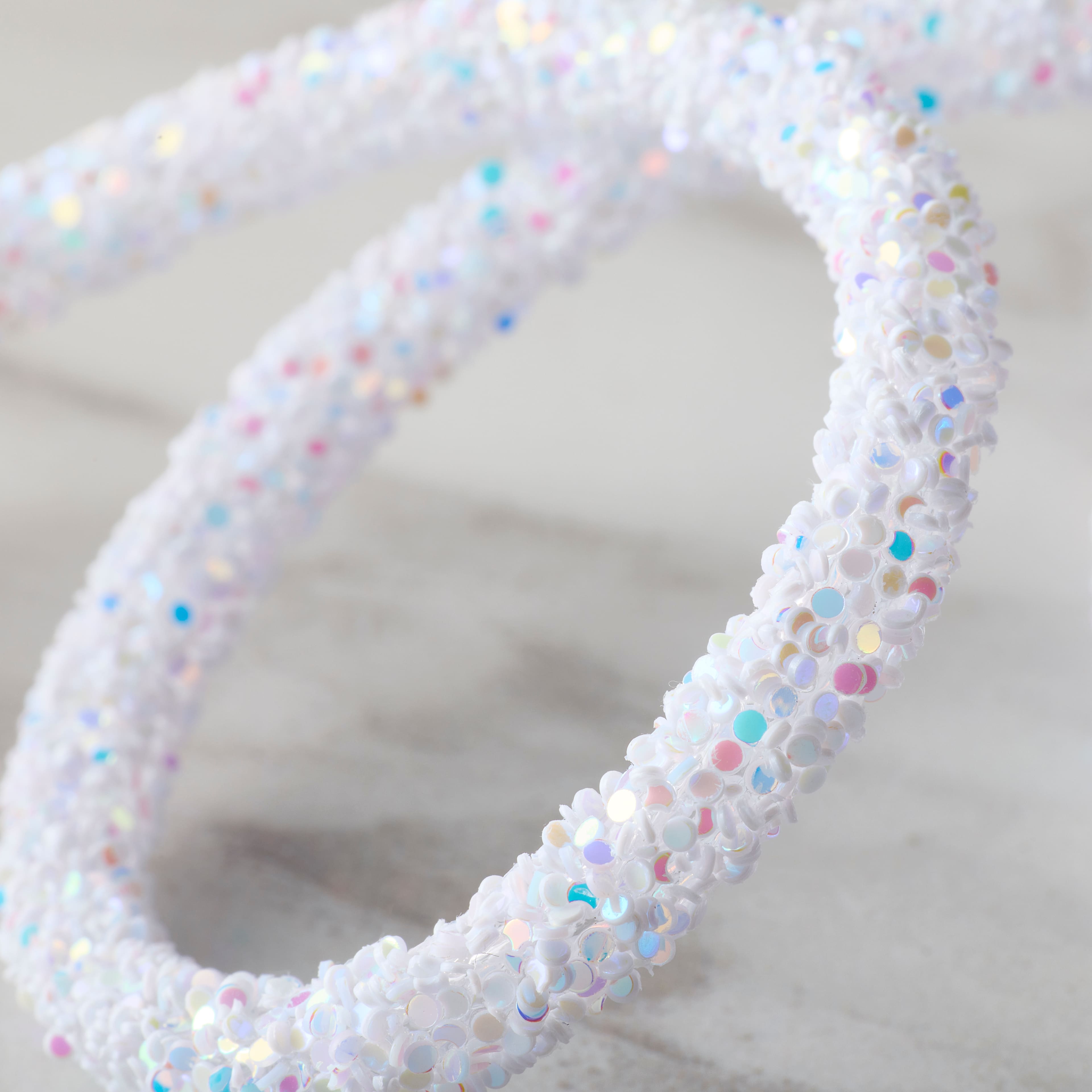 1/4" x 2yd. Glitter Rope Ribbon by Celebrate It® Classic